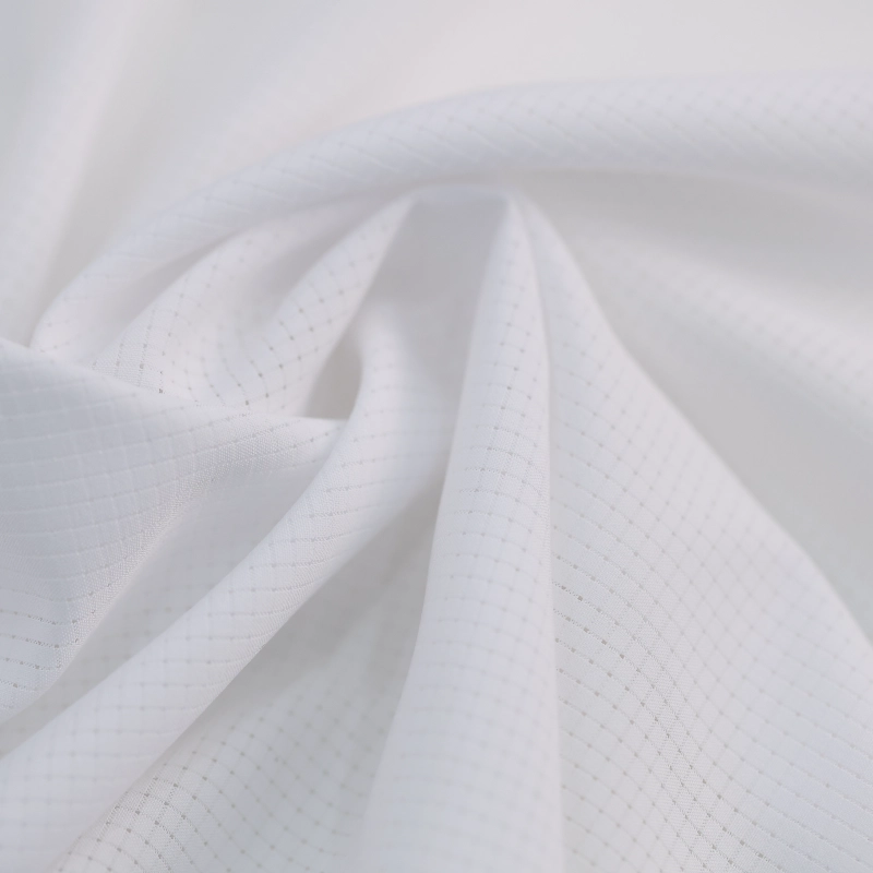 Polyester 4-Way Stretch Plain Fabric