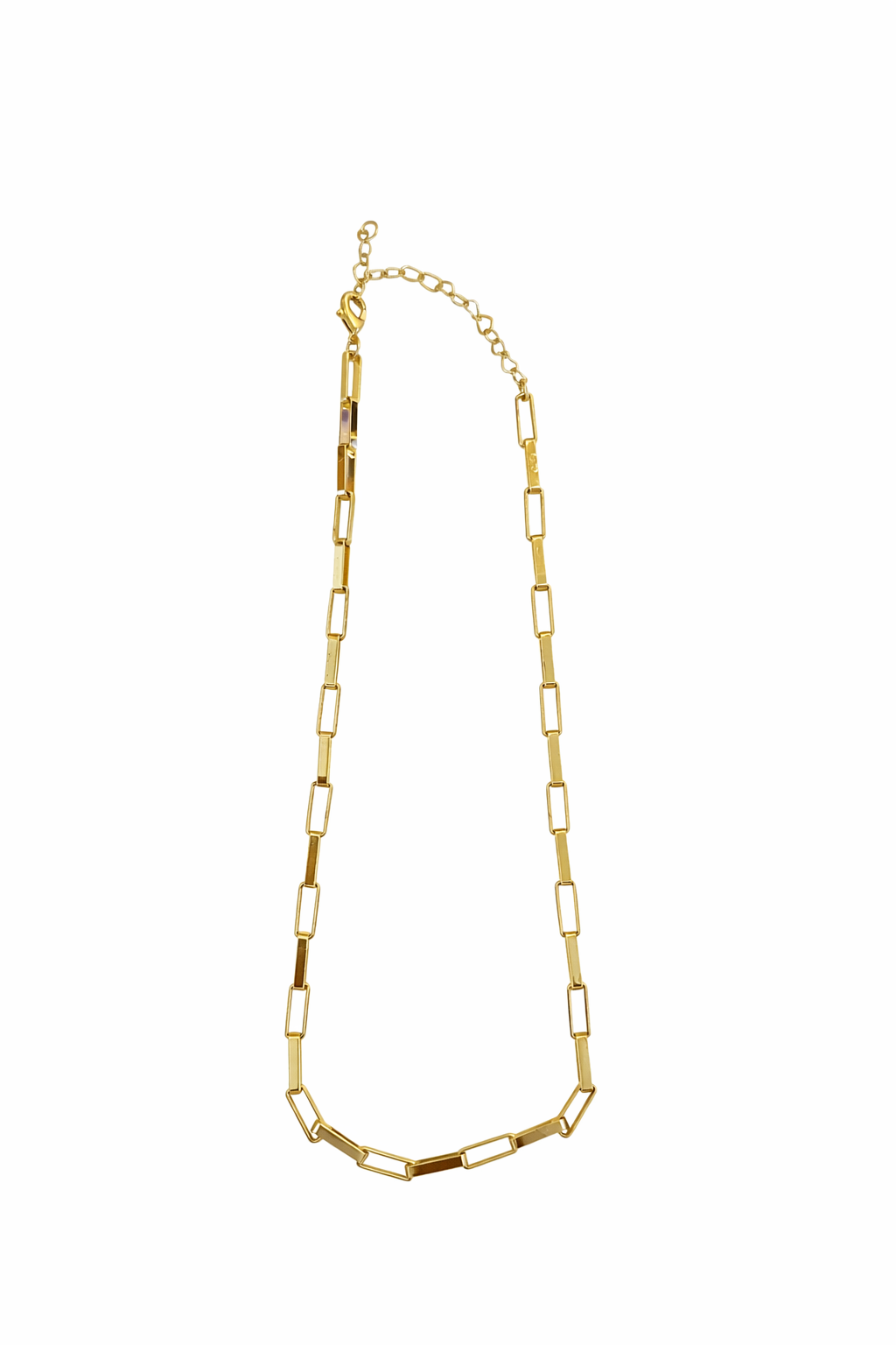 Colar de Elos Banhado a ouro 18k