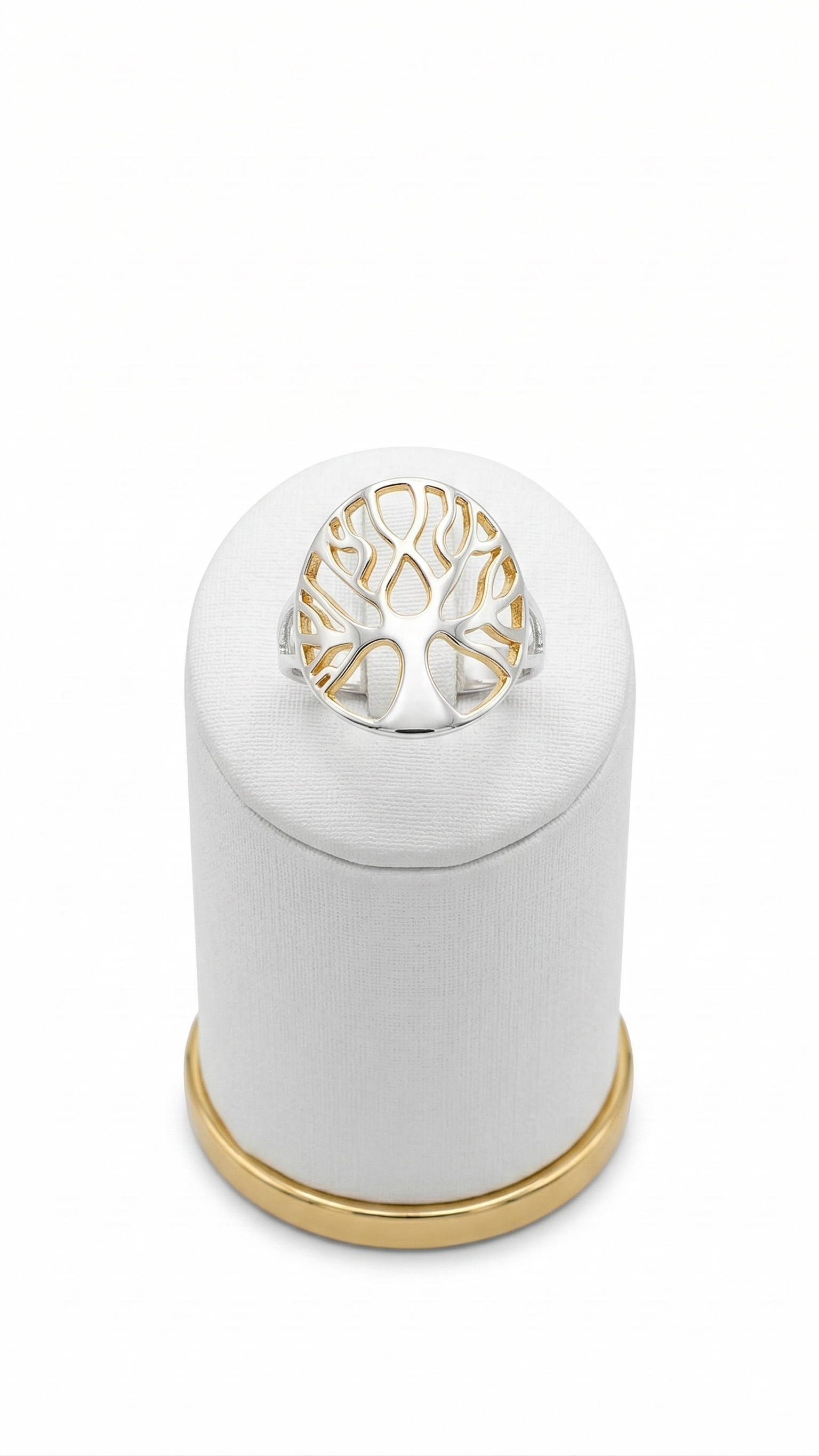 Anel Árvore da Vida Prata 925 tamanho 16