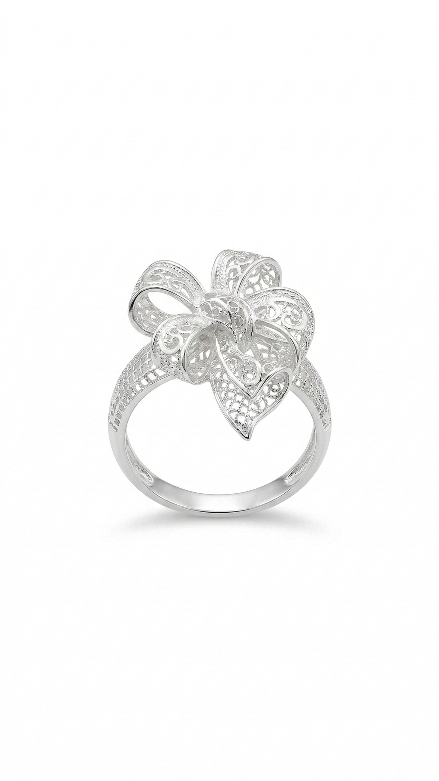 Anel  modelo top em Prata 925  tamanho 20 