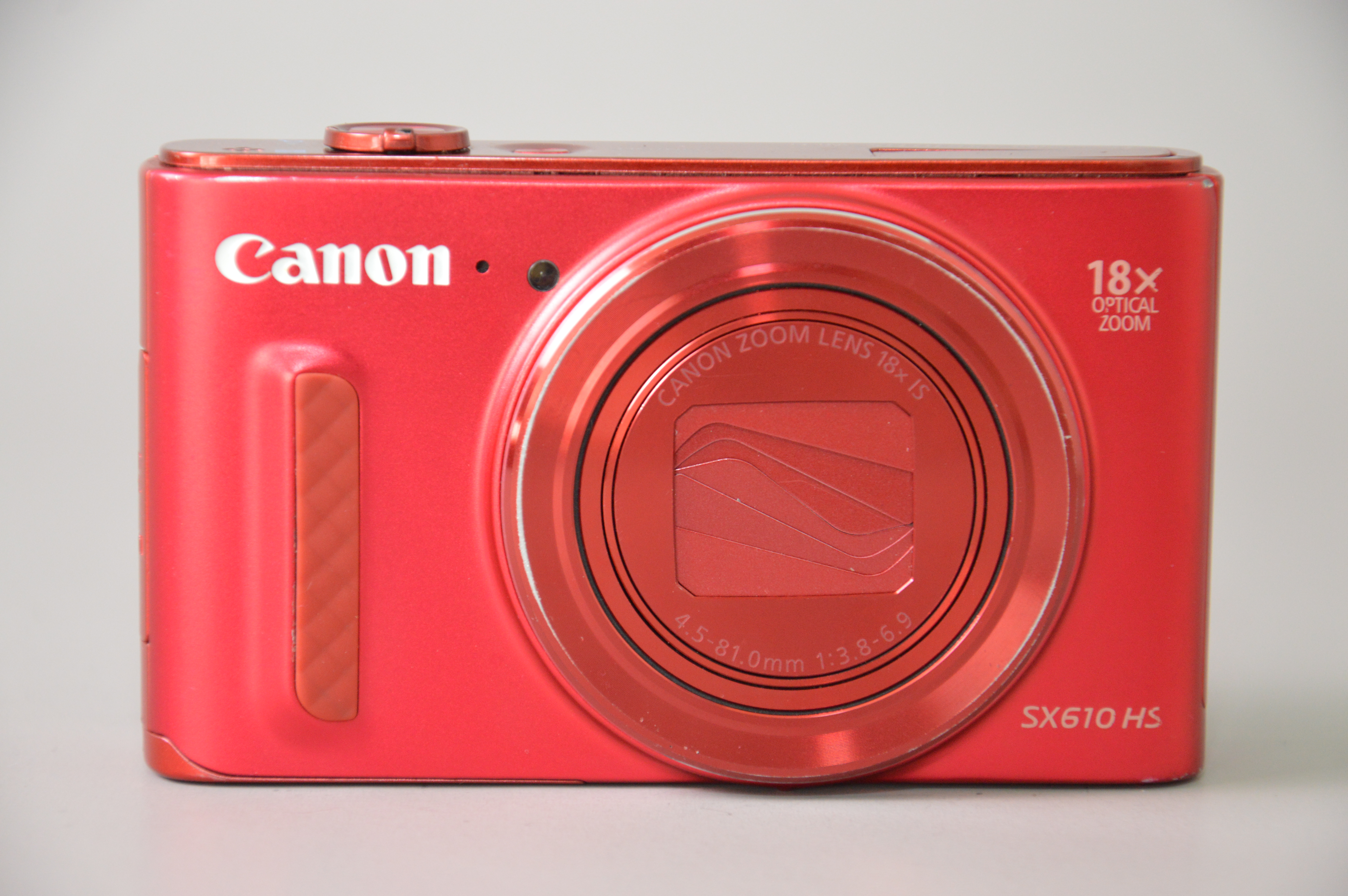 Canon PowerShot SX610 20.2 Red Digital Camera