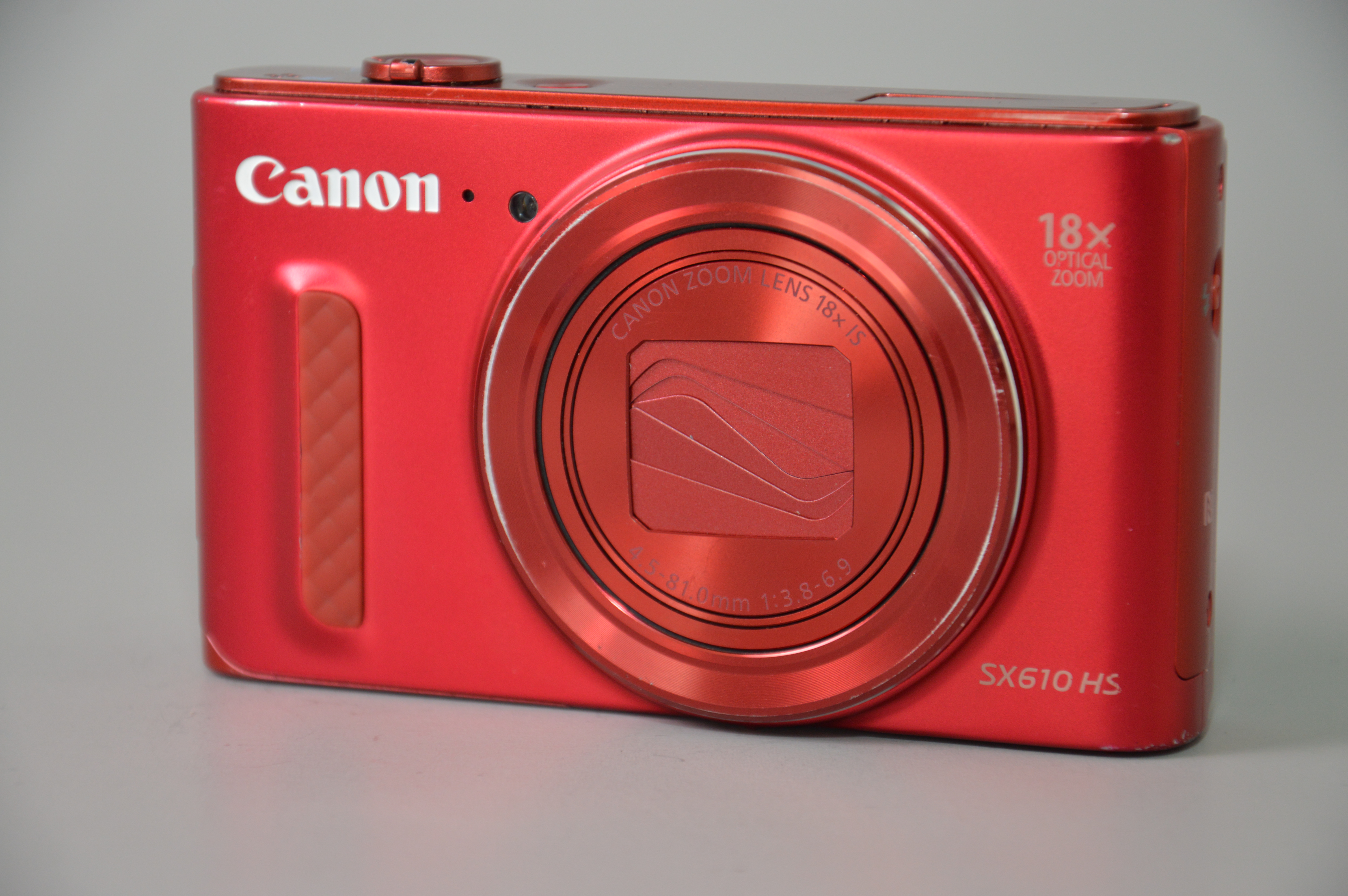 Canon PowerShot SX610 20.2 Red Digital Camera