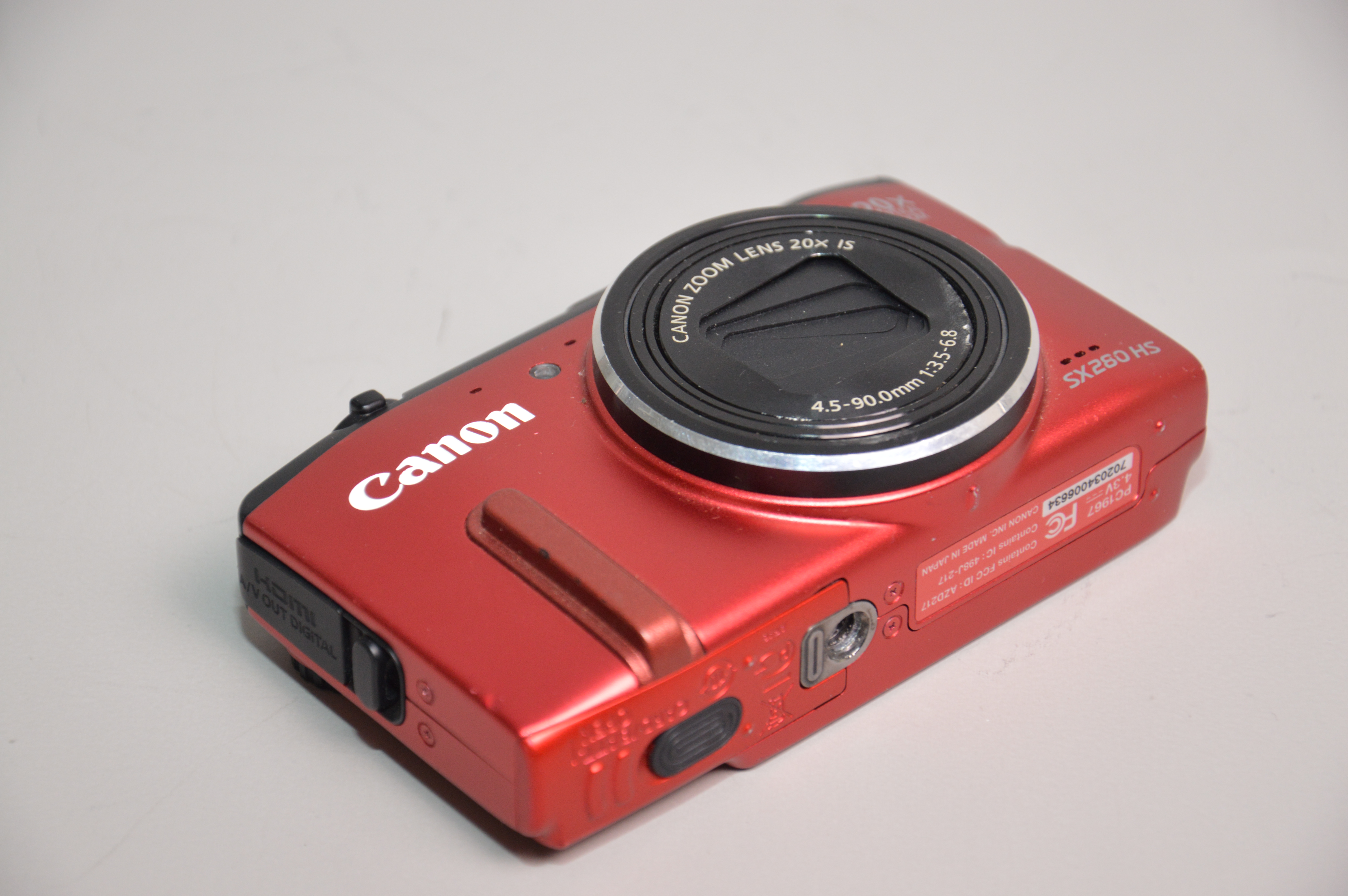 Canon PowerShot SX280 HS 12.1 Digital Camera