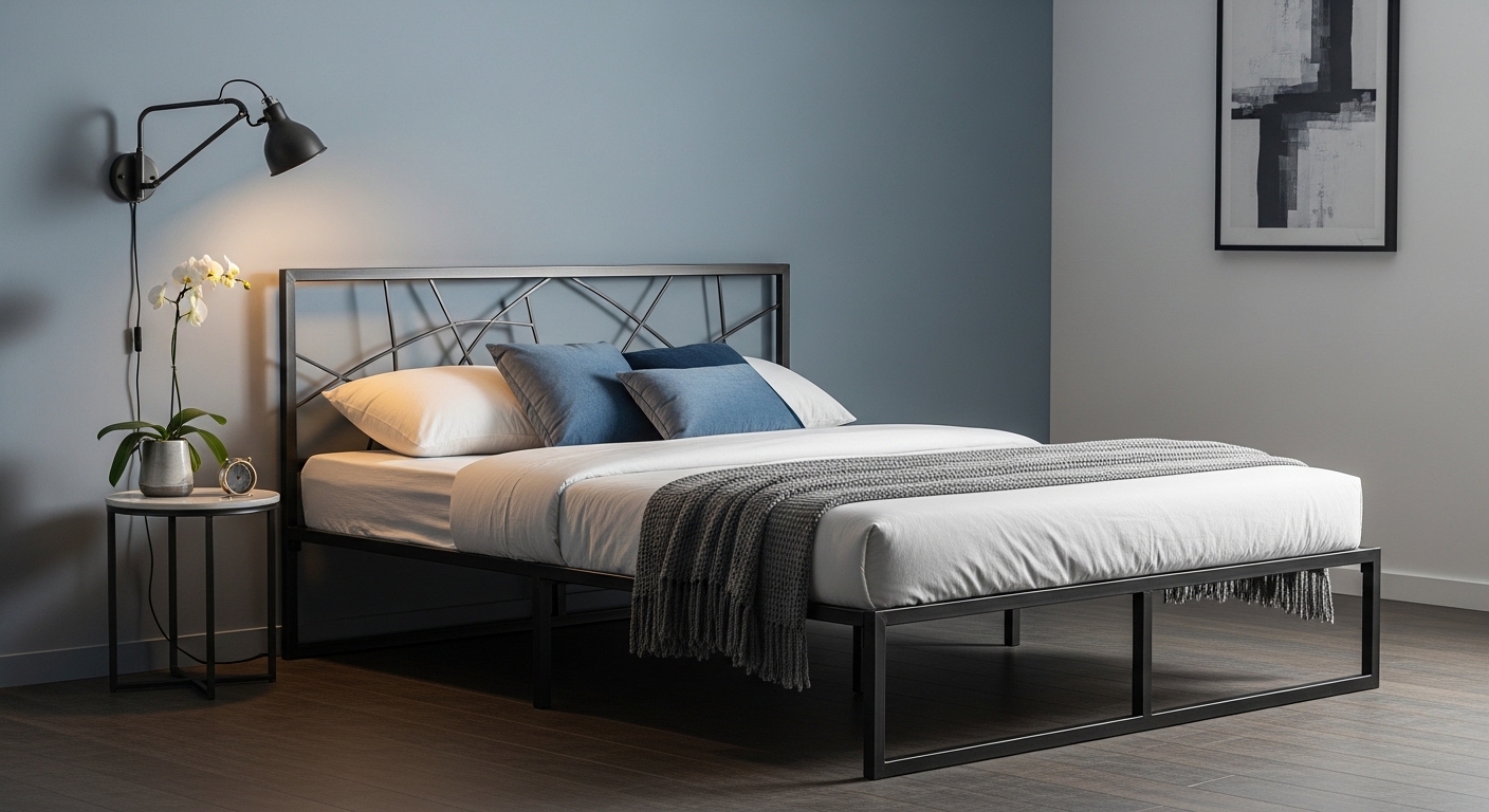 Modern Metal Bed Frame- ACB002