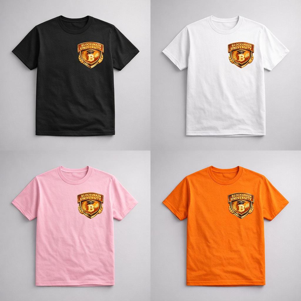 Blockchain University T- Shirt