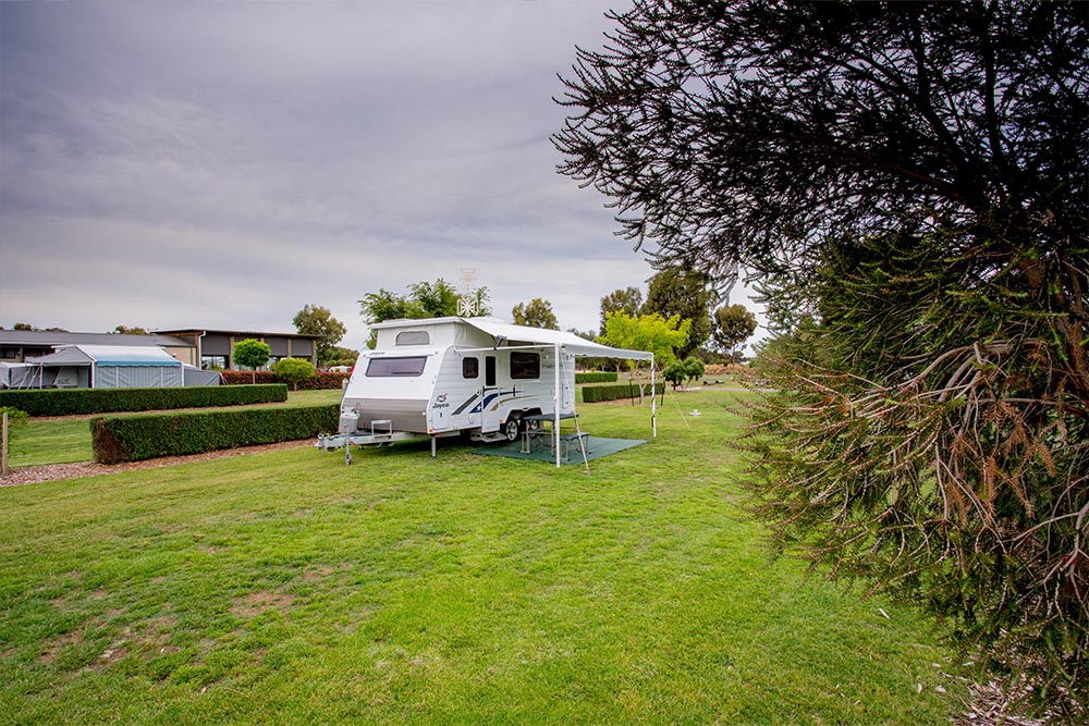 Powered Caravan Sites (Easy access)