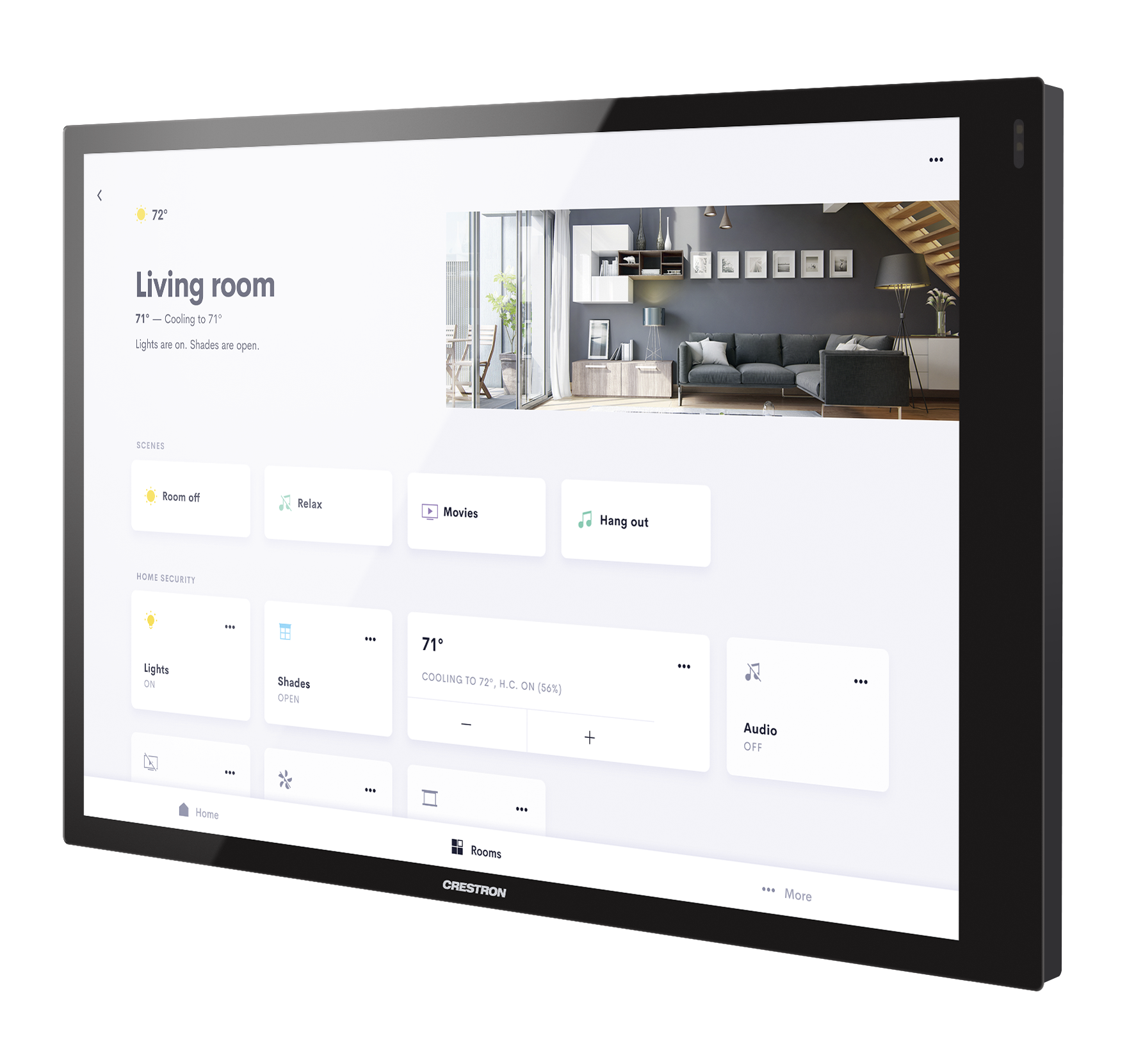 Crestron Smart Home Touchscreen