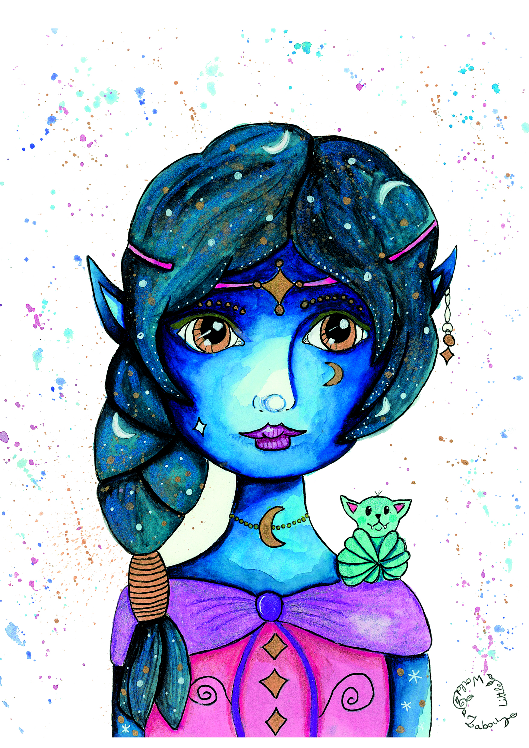 Elendë, la fée de la nuit et des rêves