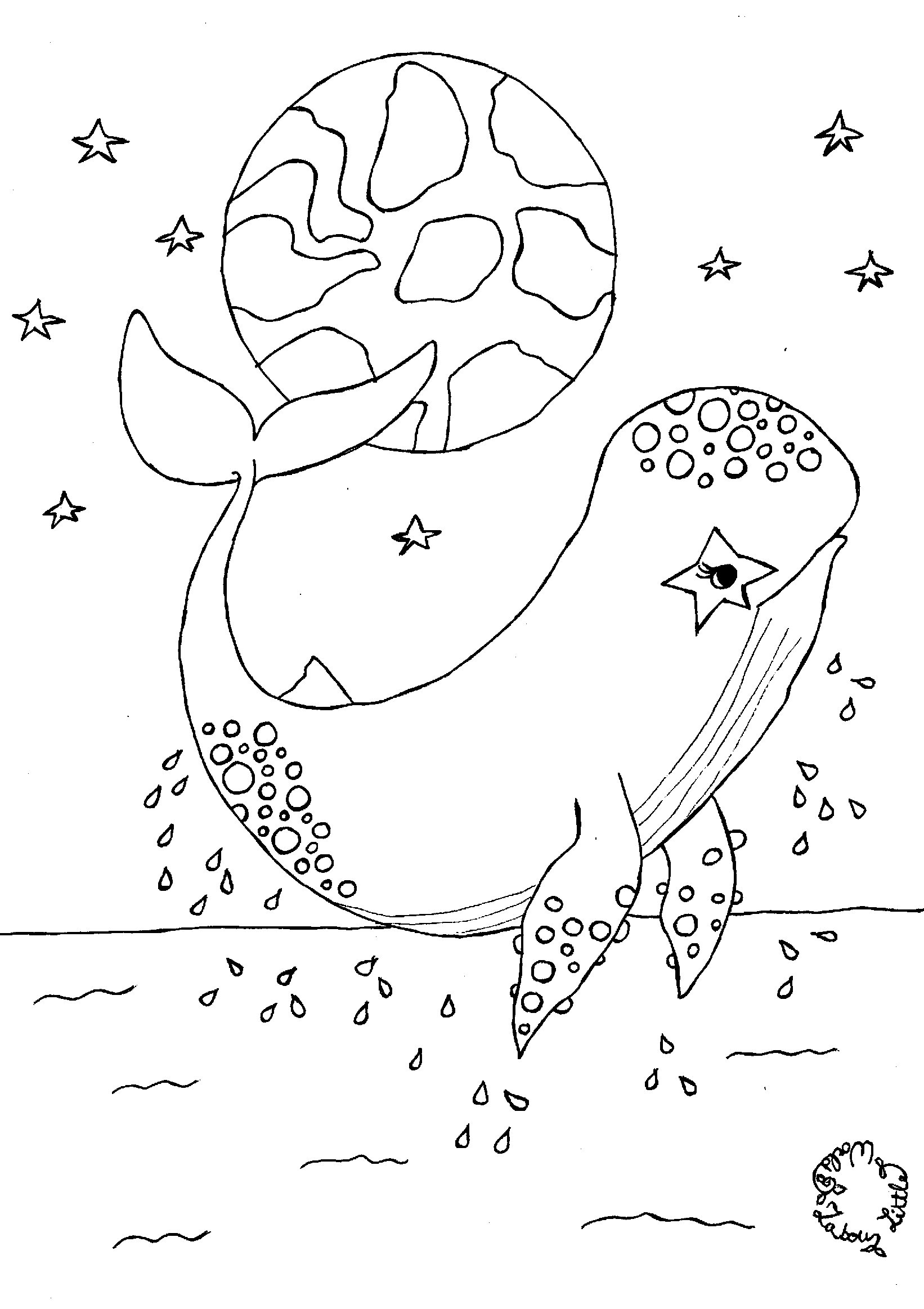 Freebie - Le coloriage du mois