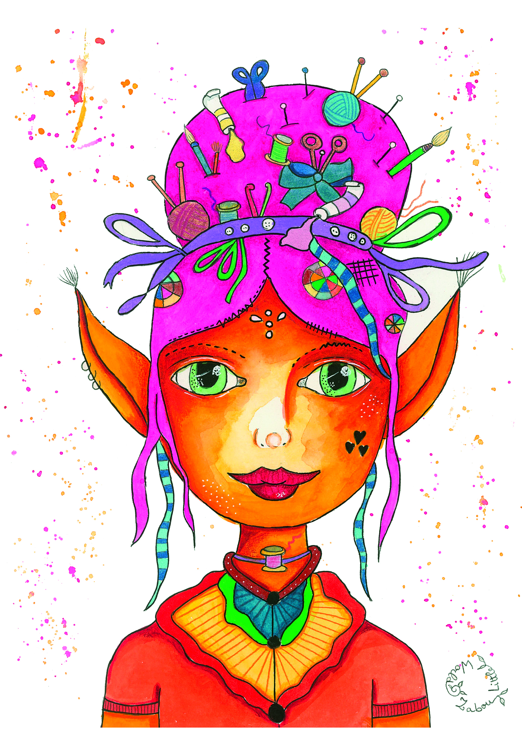 Serindë, la fée créative