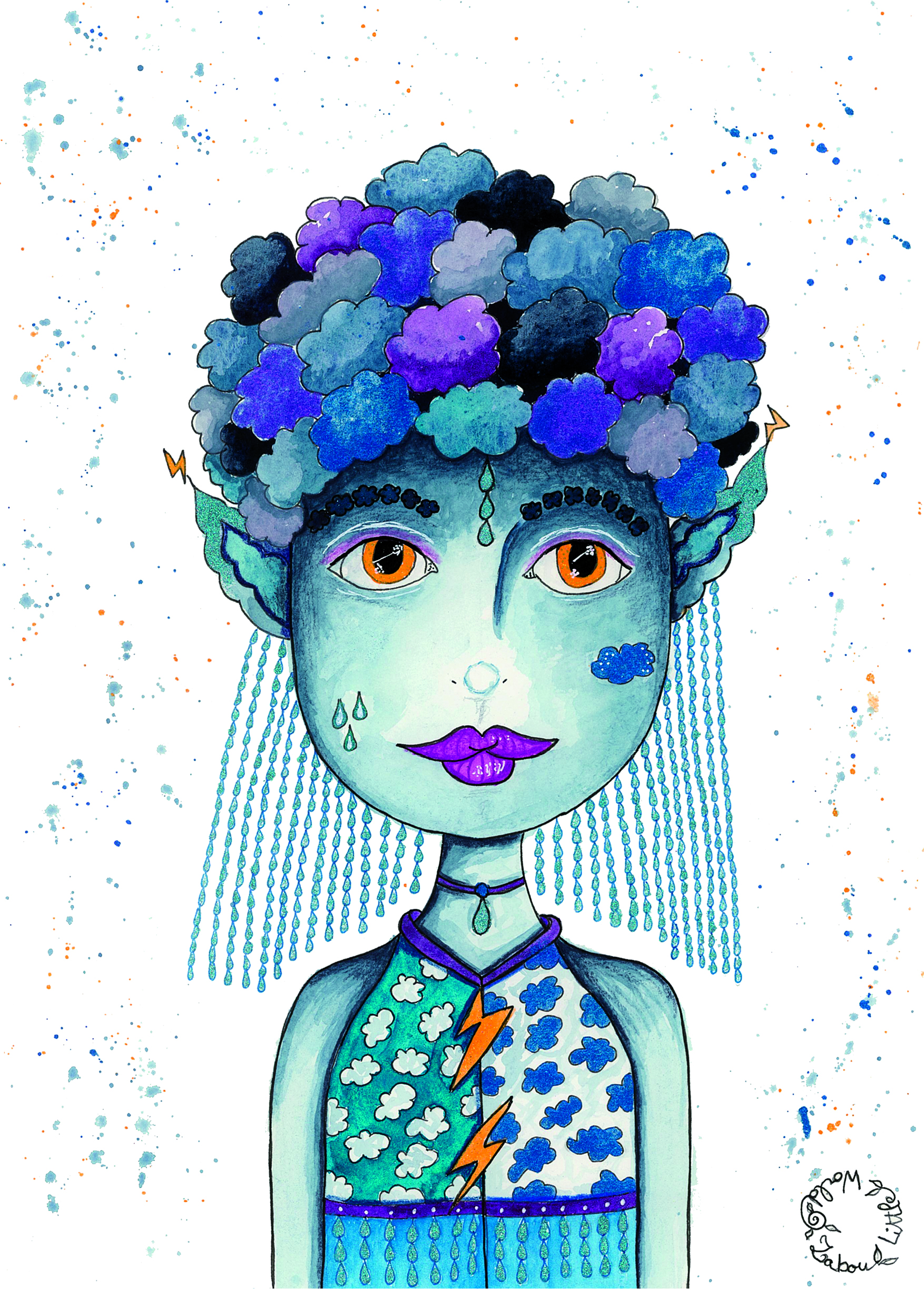 Morwëriel, la fée de la pluie