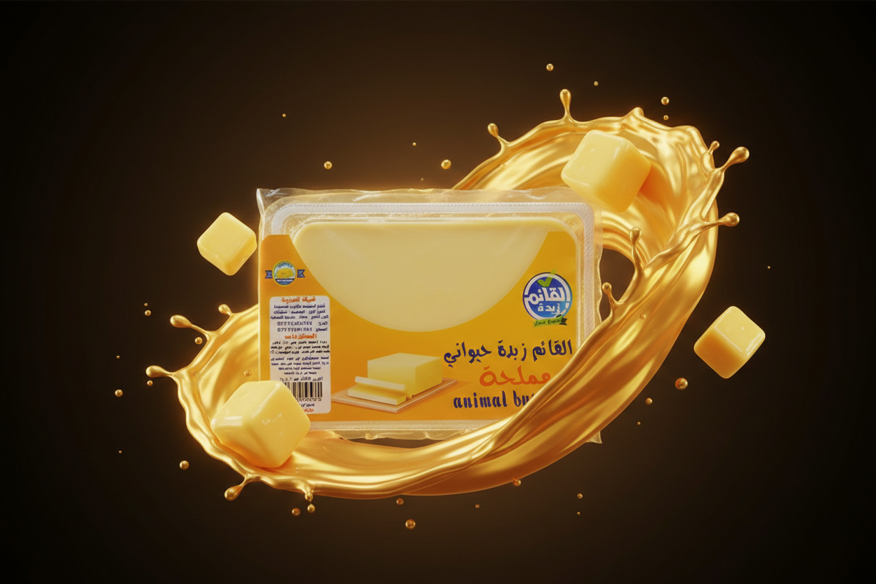 زبدة حيوانية مملحة
