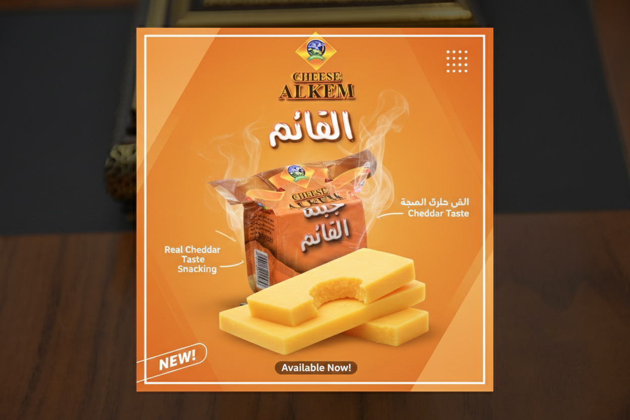 جبن القائم بطعم الشيدر