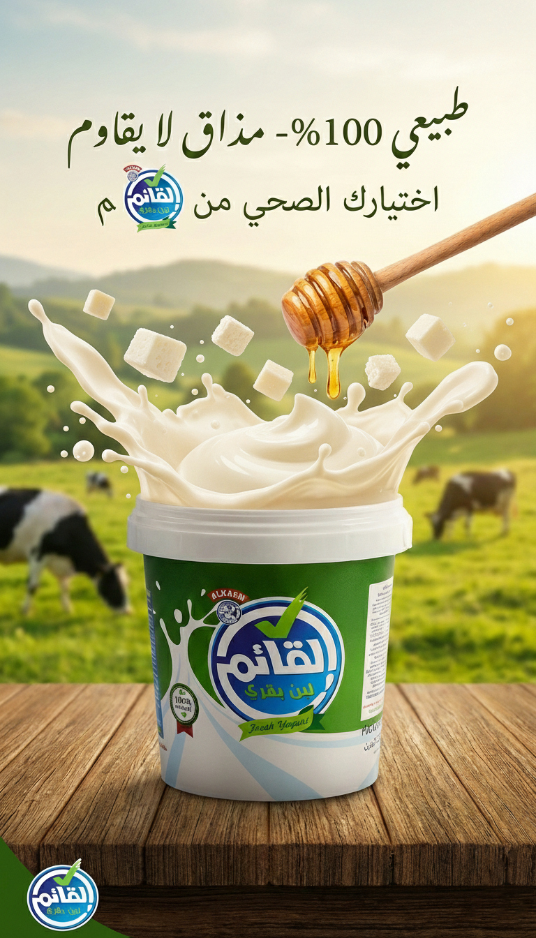 لبن 900 غم (عبوة)