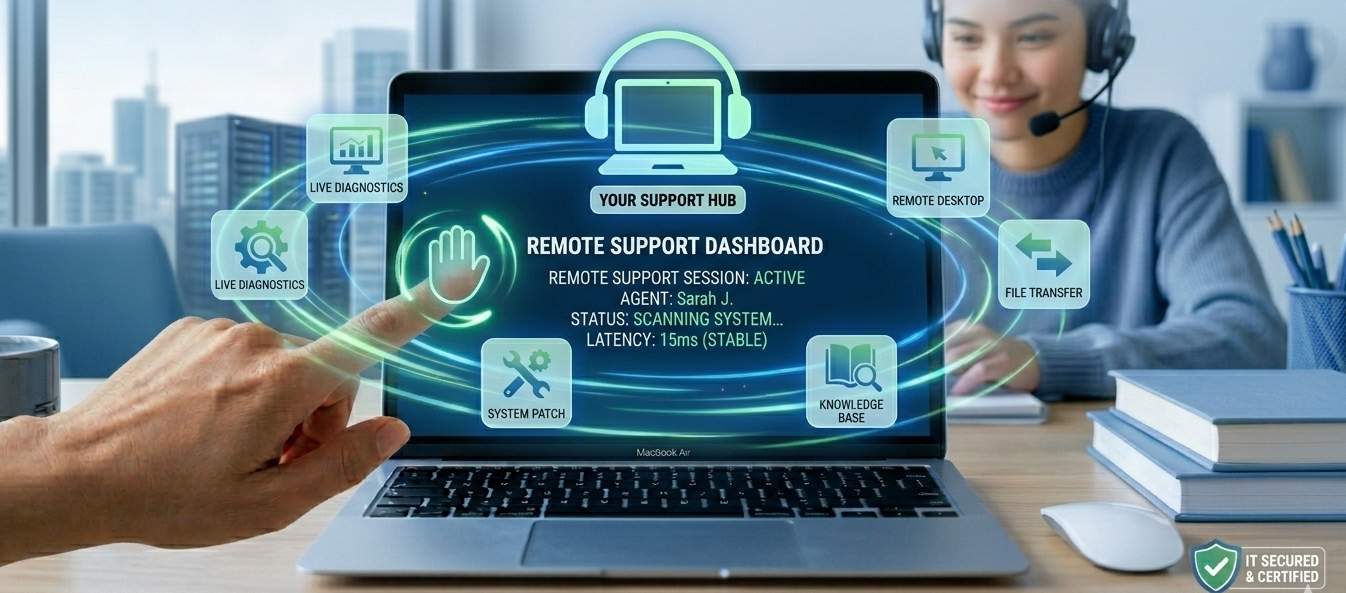 Soporte Técnico Remoto por Evento