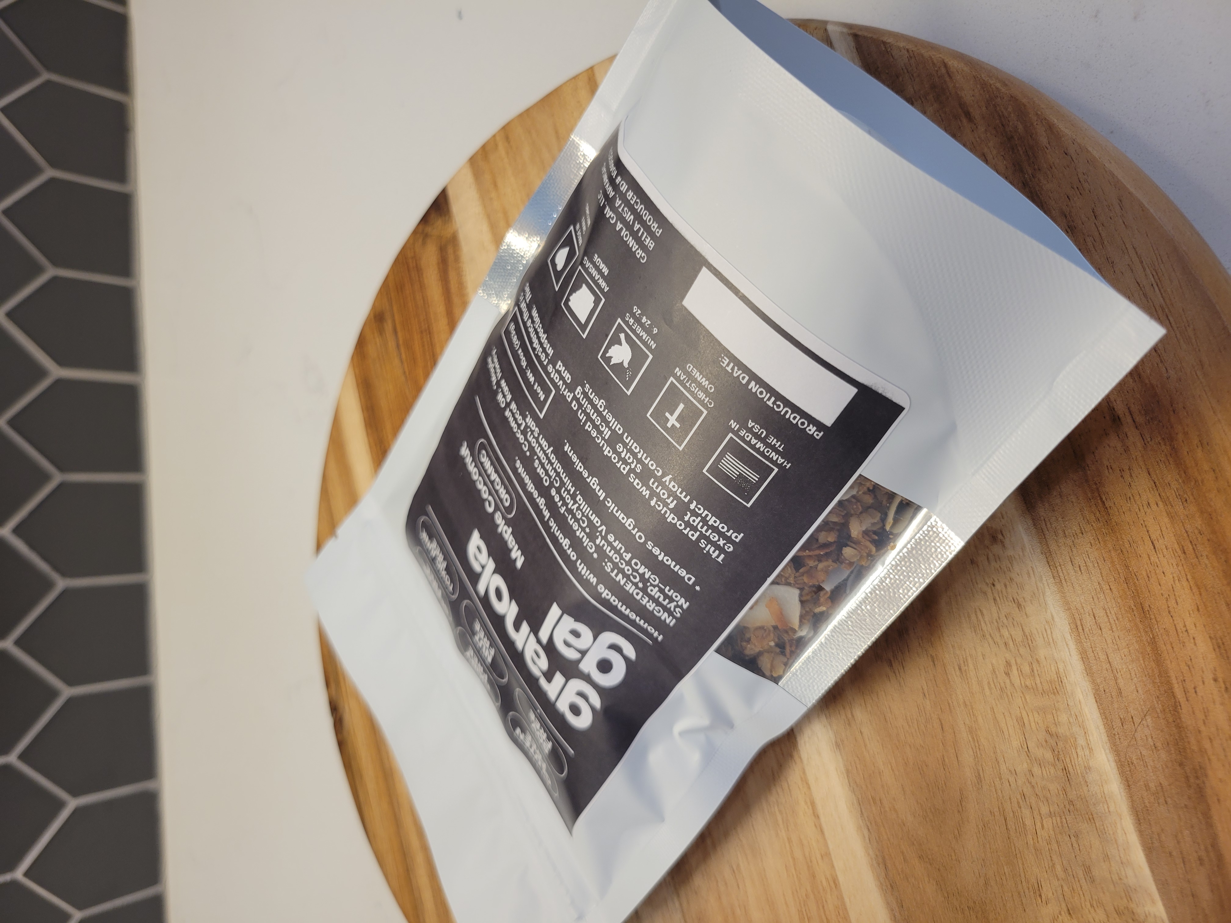 Maple Coconut Granola