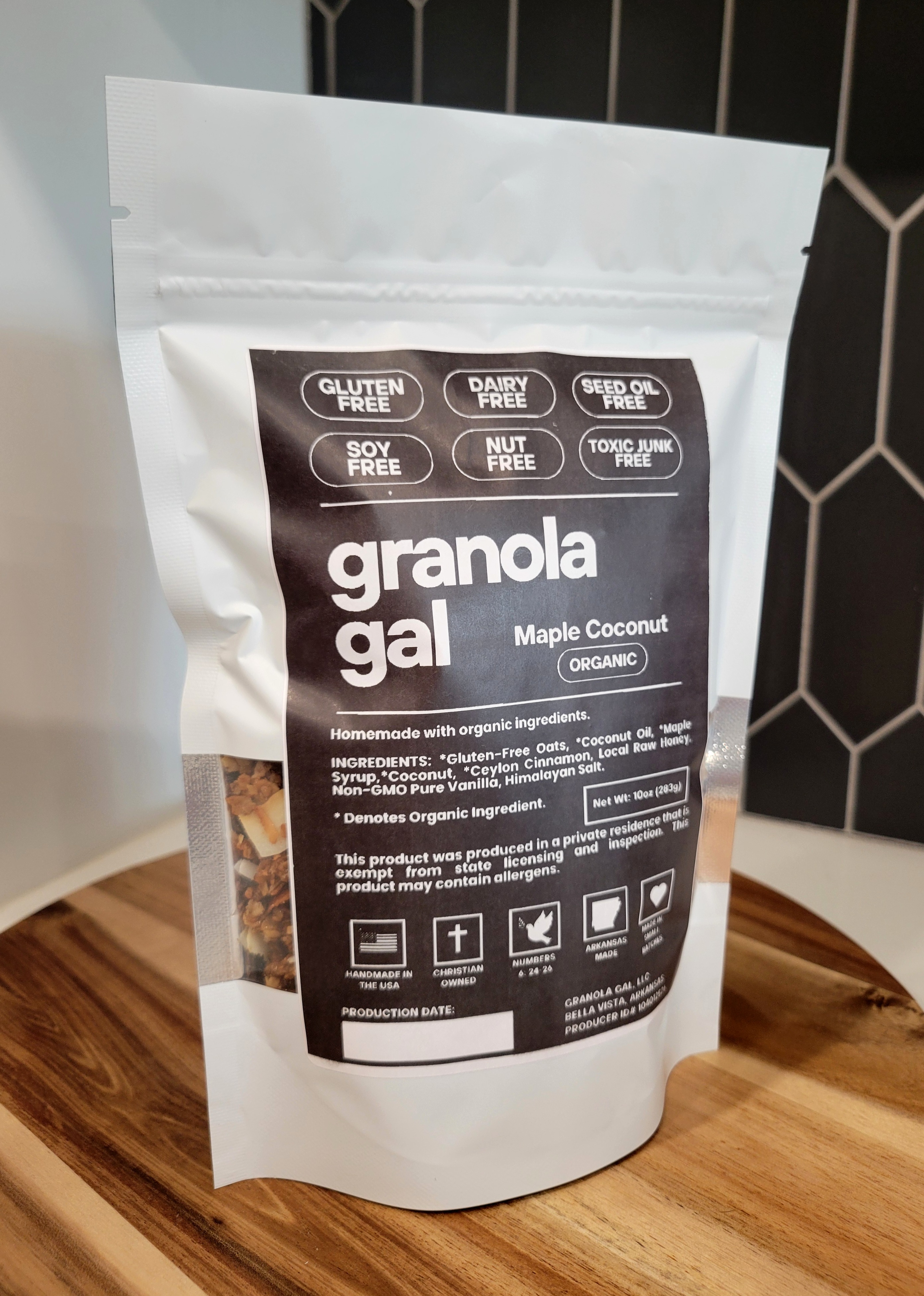 Maple Coconut Granola