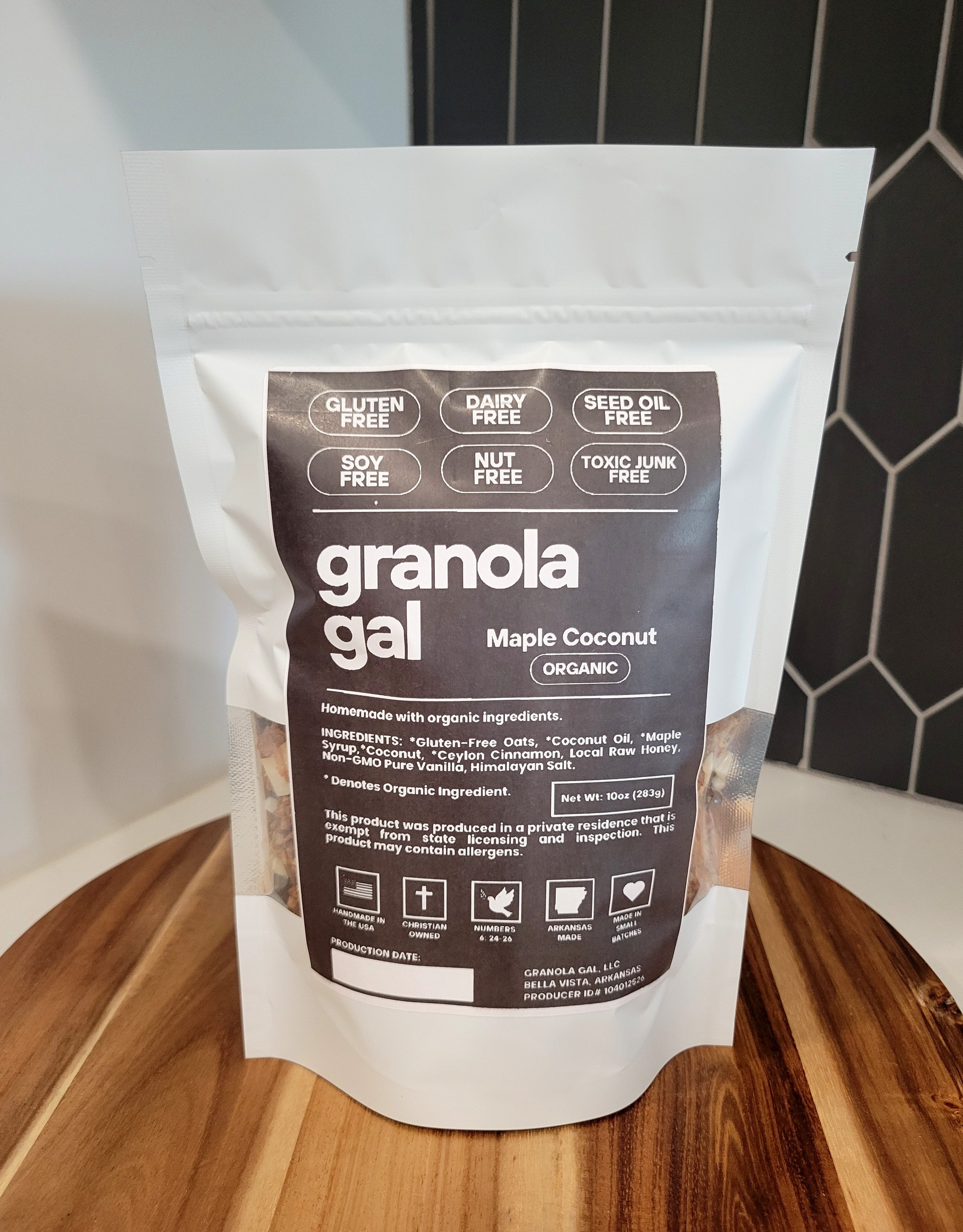 Maple Coconut Granola