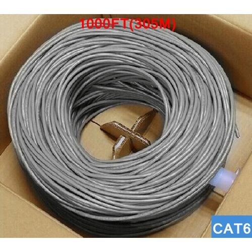 Câble Ethernet Cat.6 RJ45 LAN - Gris