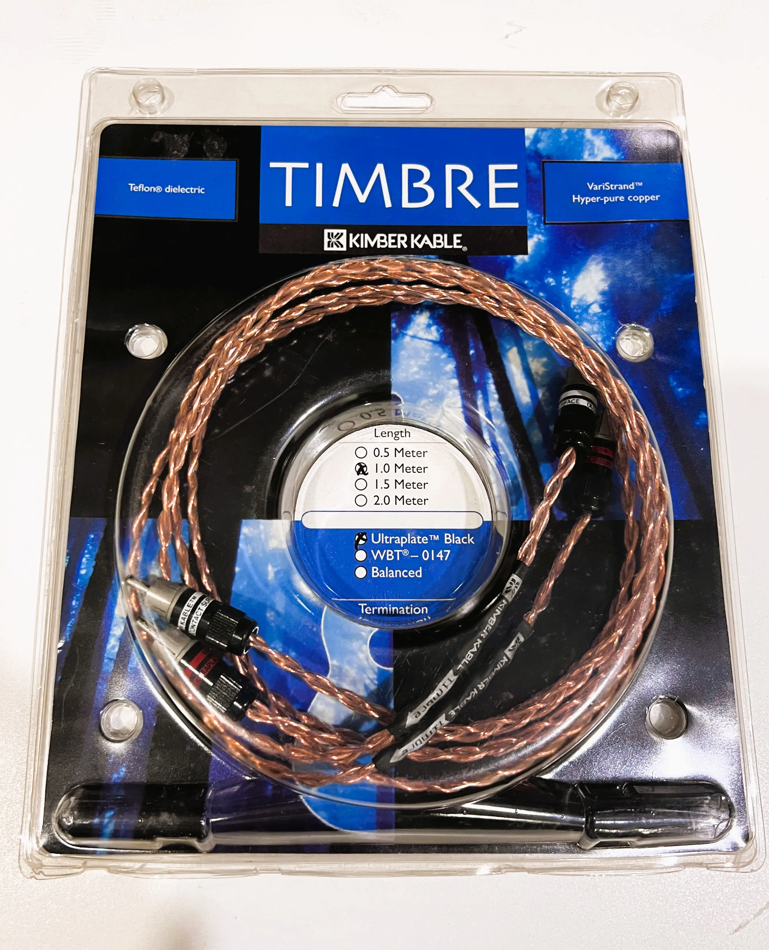 Kimber Kable Timbre RCA Interconnects – 1M