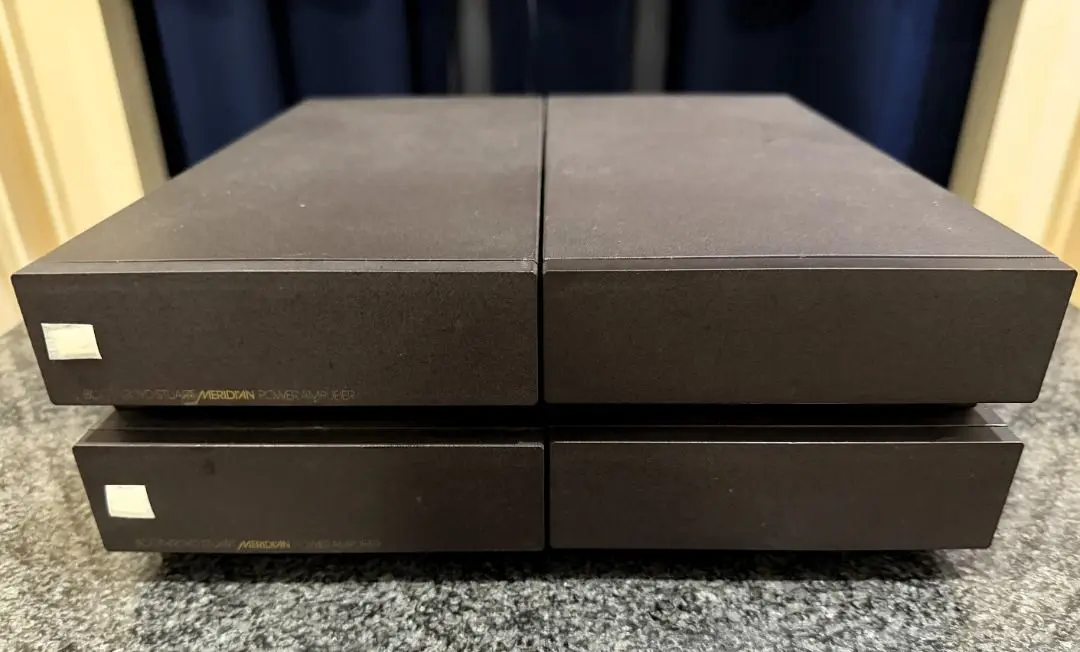Vintage Boothroyd Stuart Meridian 105 Mono Block Amplifiers (Complete 4-Piece System)