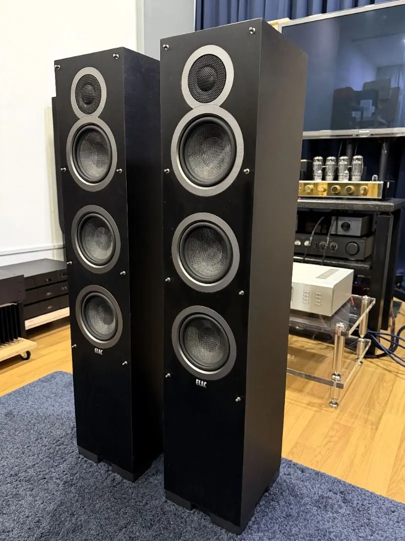 ELAC Debut F5 Floorstanding Speakers (Pair) – Designed by Andrew Jones