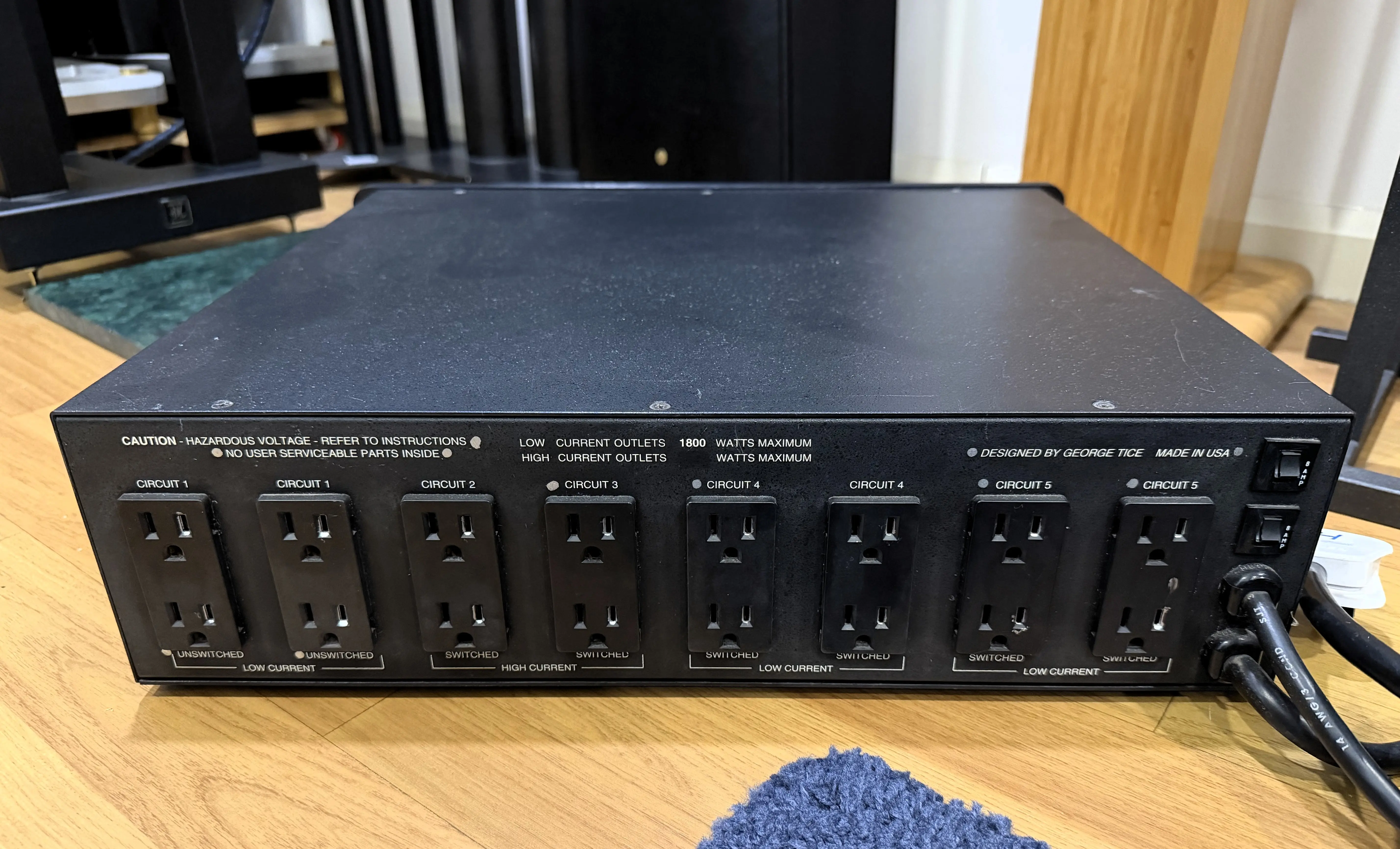 Tice Power Block III Signature Series – Audiophile Power Conditioner