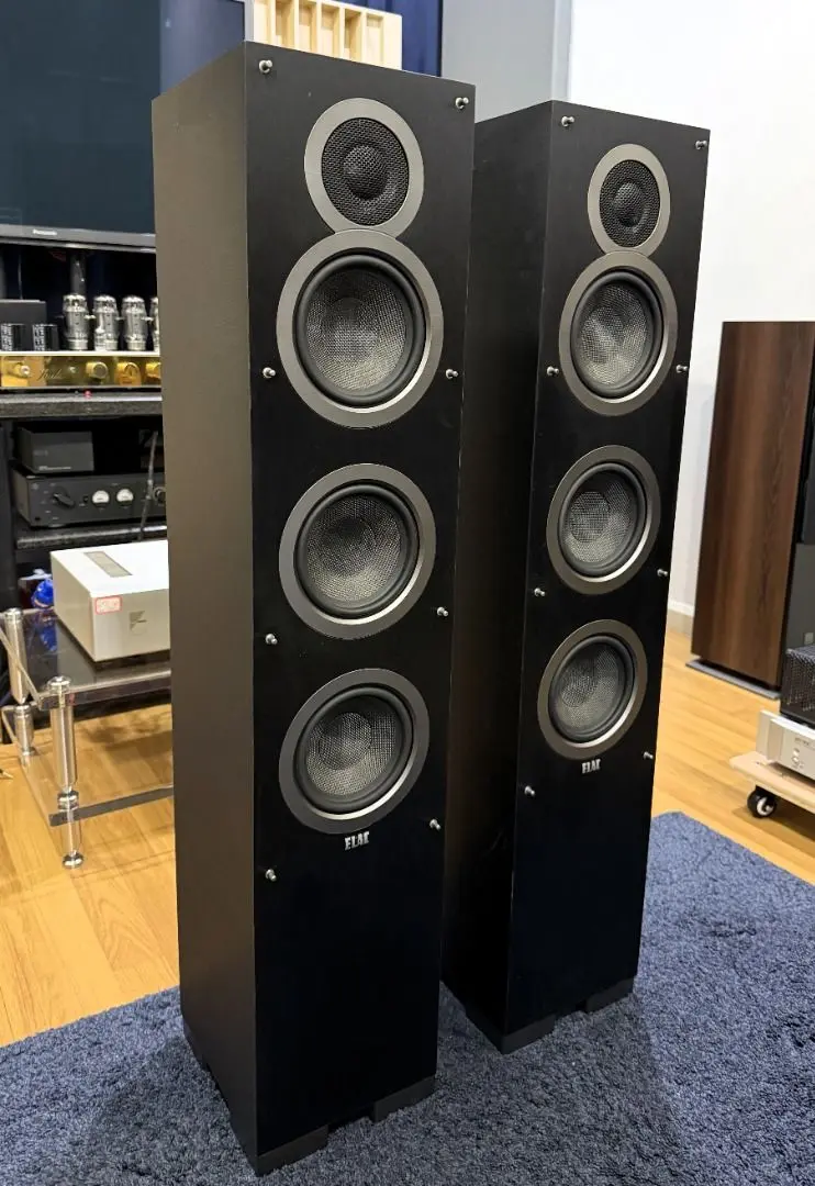 ELAC Debut F5 Floorstanding Speakers (Pair) – Designed by Andrew Jones