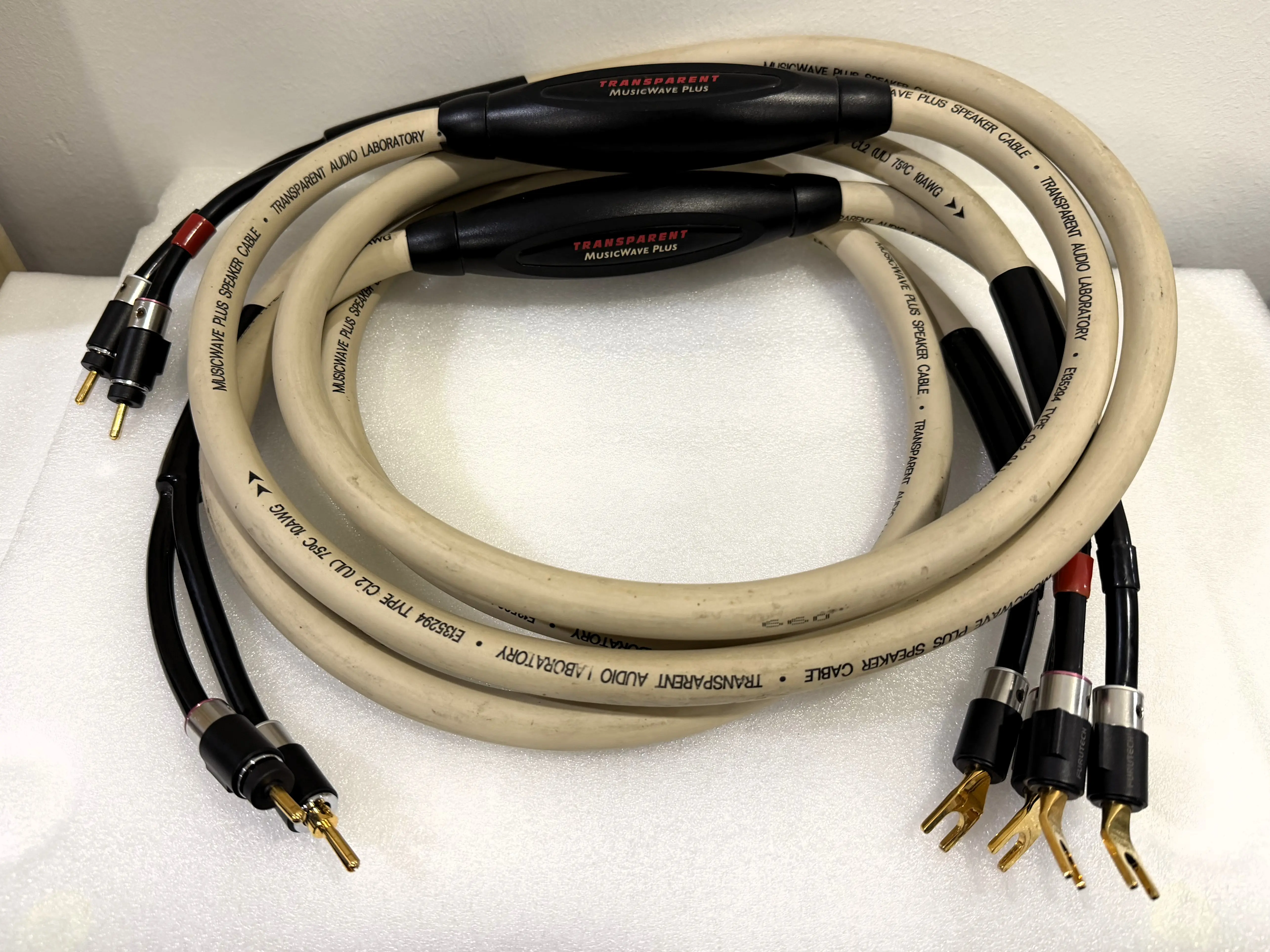 Transparent Audio MusicWave Plus Speaker Cable (2.5m Pair)