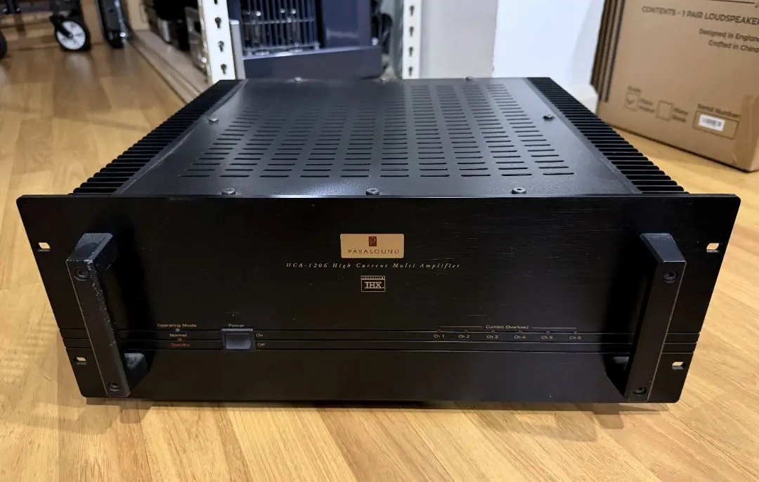Parasound HCA-1206 6-Channel Power Amp (THX Certified / Design by John Curl)