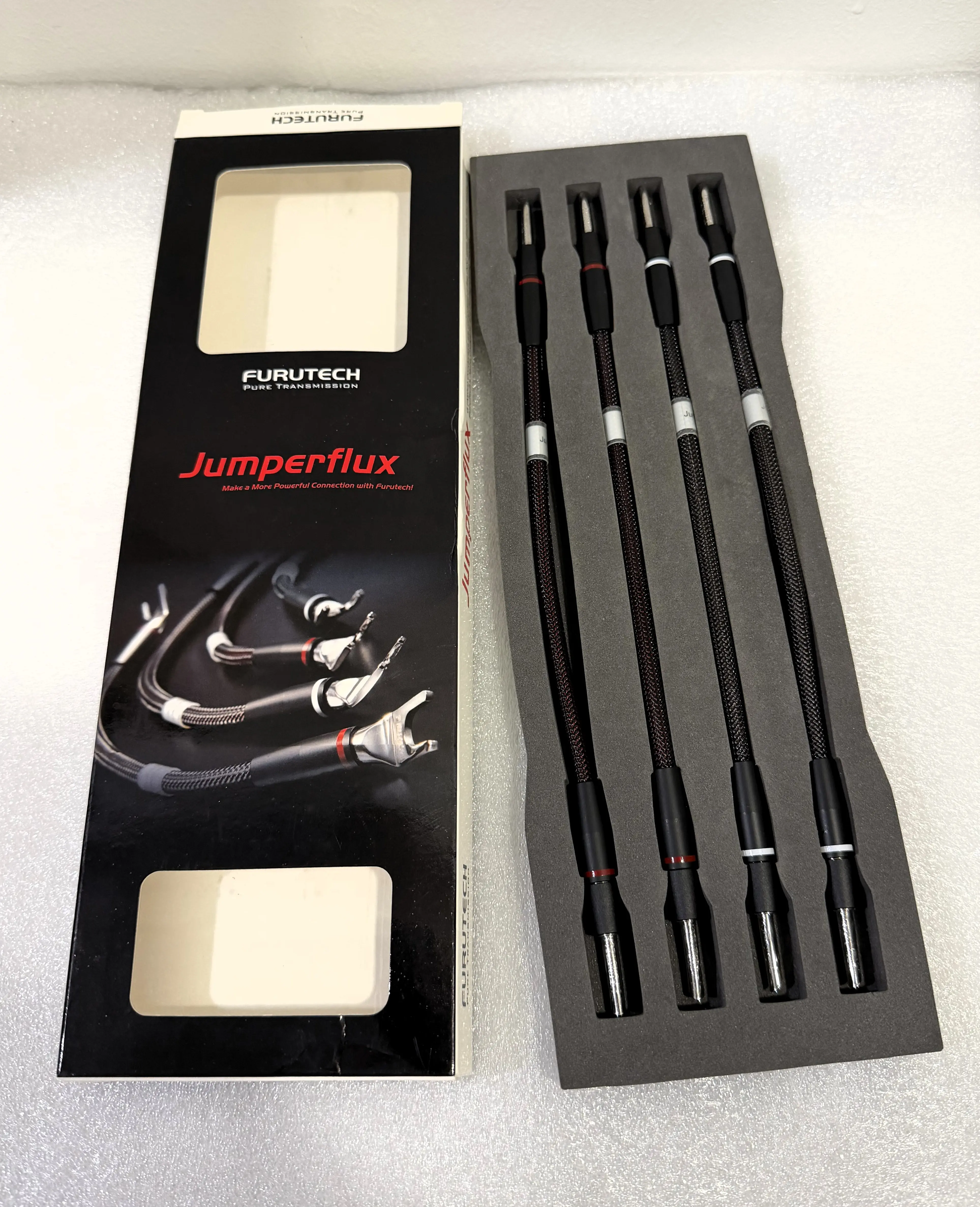 Furutech Jumperflux Speaker Jumper – α-OCC | Made in Japan