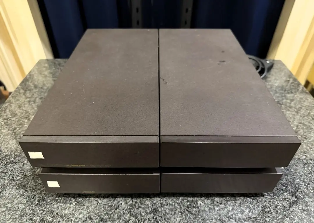 Vintage Boothroyd Stuart Meridian 105 Mono Block Amplifiers (Complete 4-Piece System)
