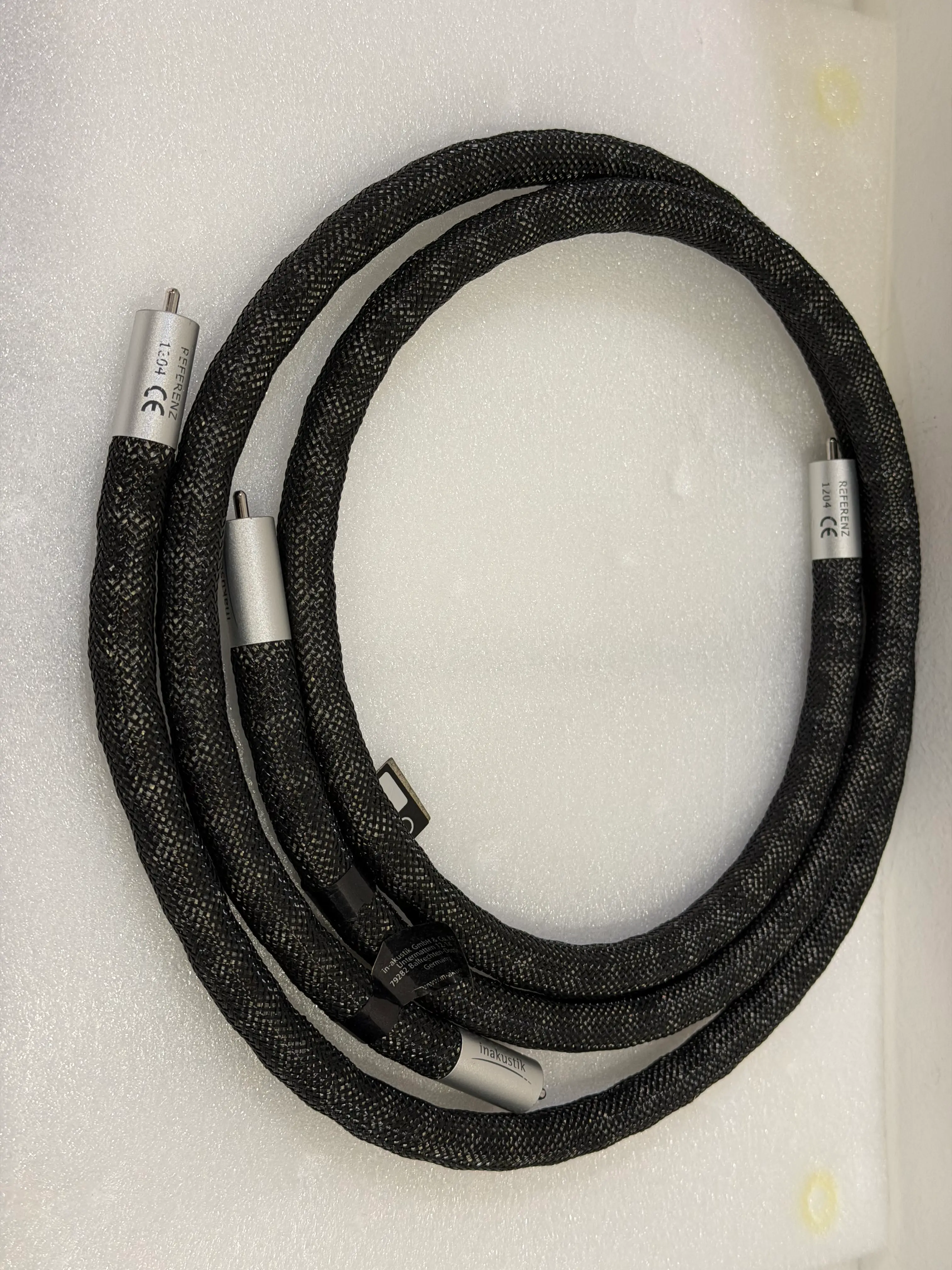 (SOLD) Inakustik Referenz NF-1204 AIR RCA Interconnect (1.0m Pair)