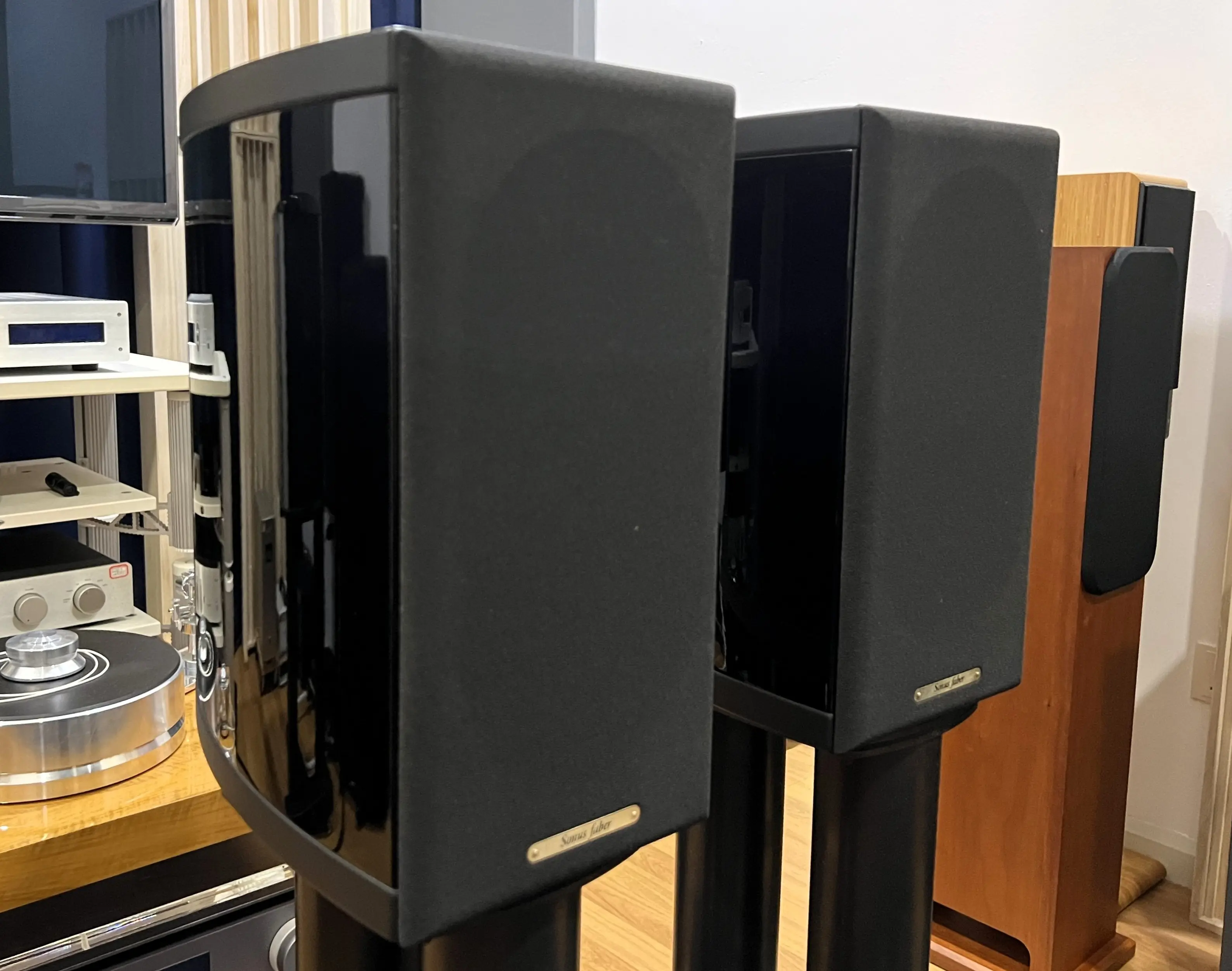 Sonus Faber Liuto Bookshelf Speaker – Black (Good Condition)