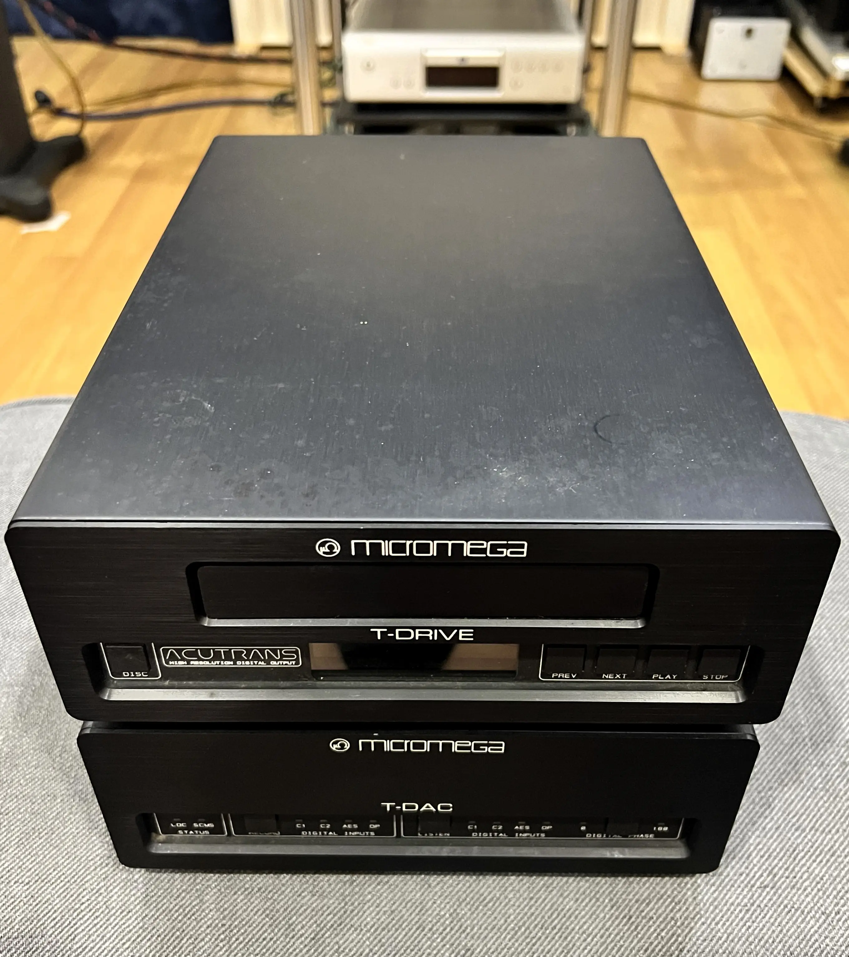 Micromega T-Drive 2 CD Transport and T-DAC Digital to Analog Converter