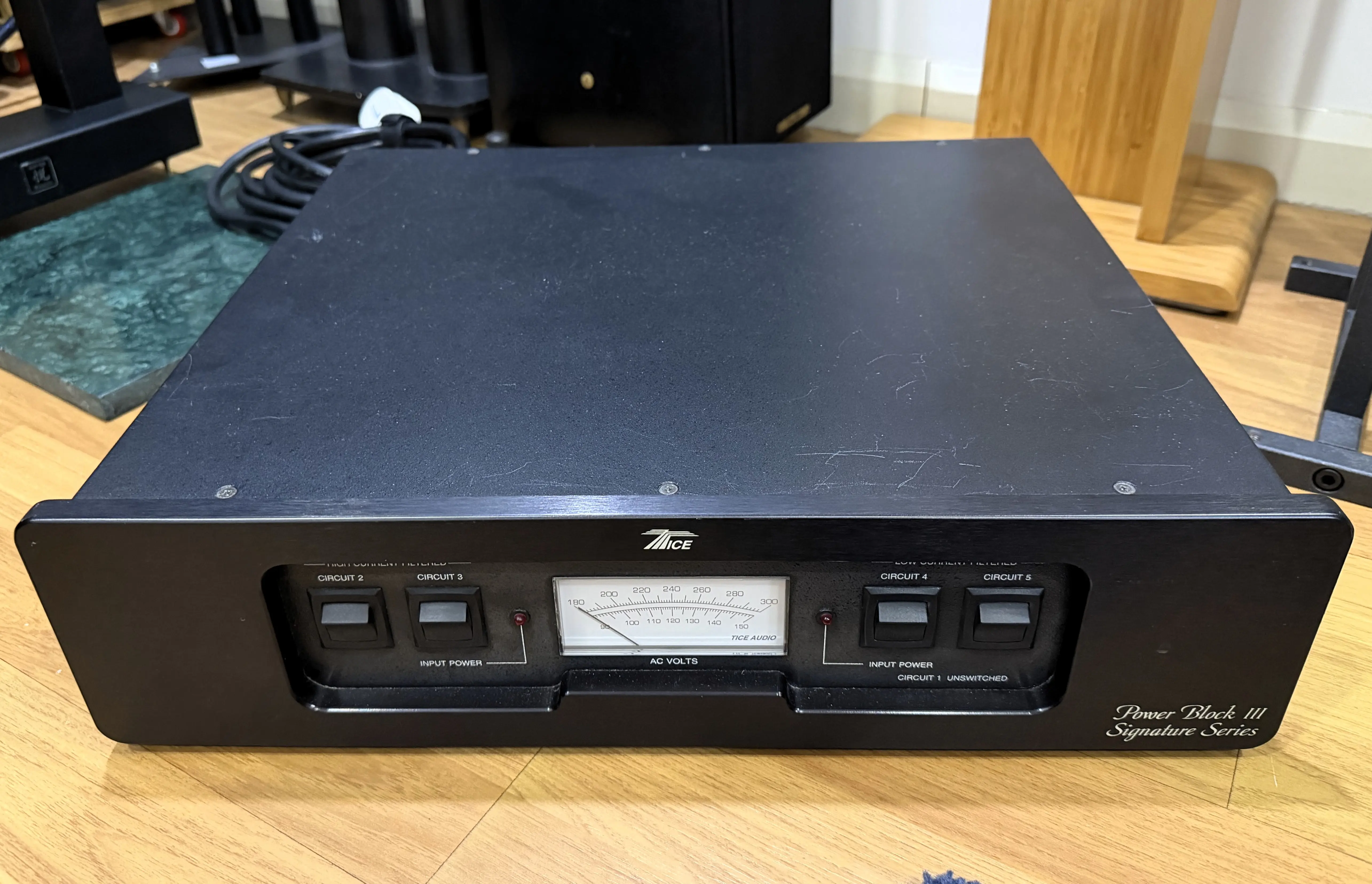 Tice Power Block III Signature Series – Audiophile Power Conditioner