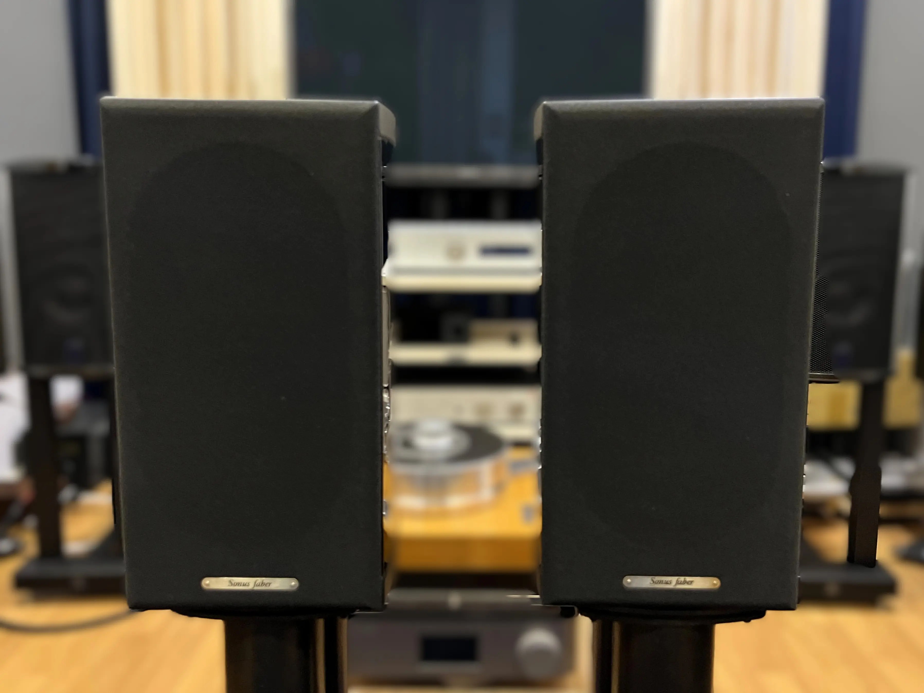 Sonus Faber Liuto Bookshelf Speaker – Black (Good Condition)