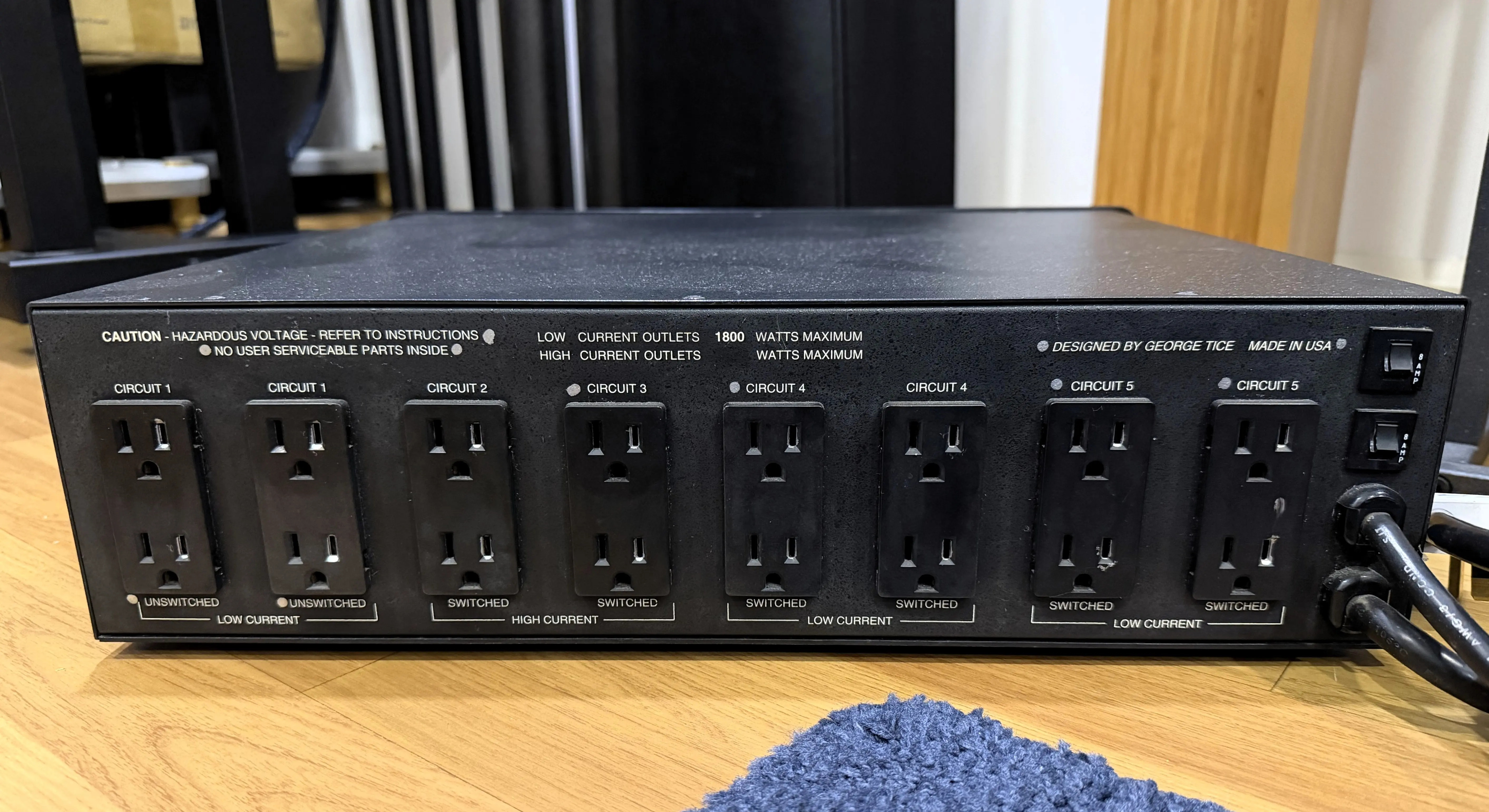 Tice Power Block III Signature Series – Audiophile Power Conditioner