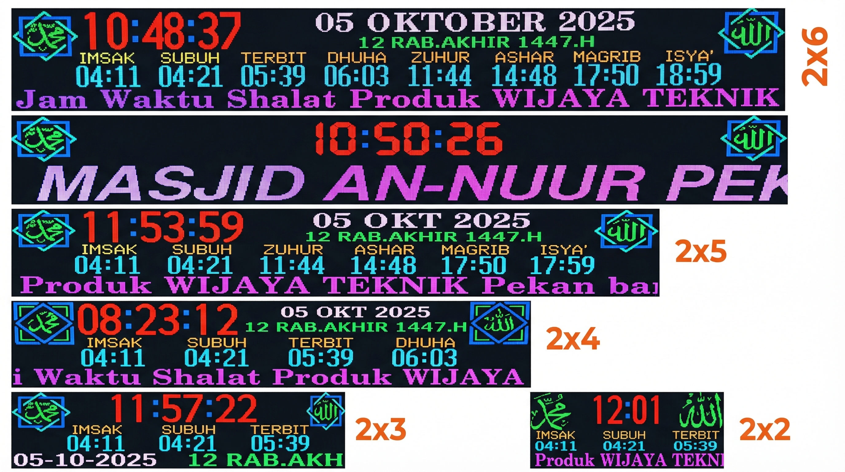Jam Sholat Digital