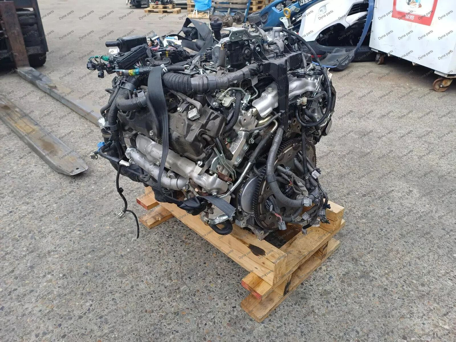 Toyota 1VD FTV Engine 4.5L