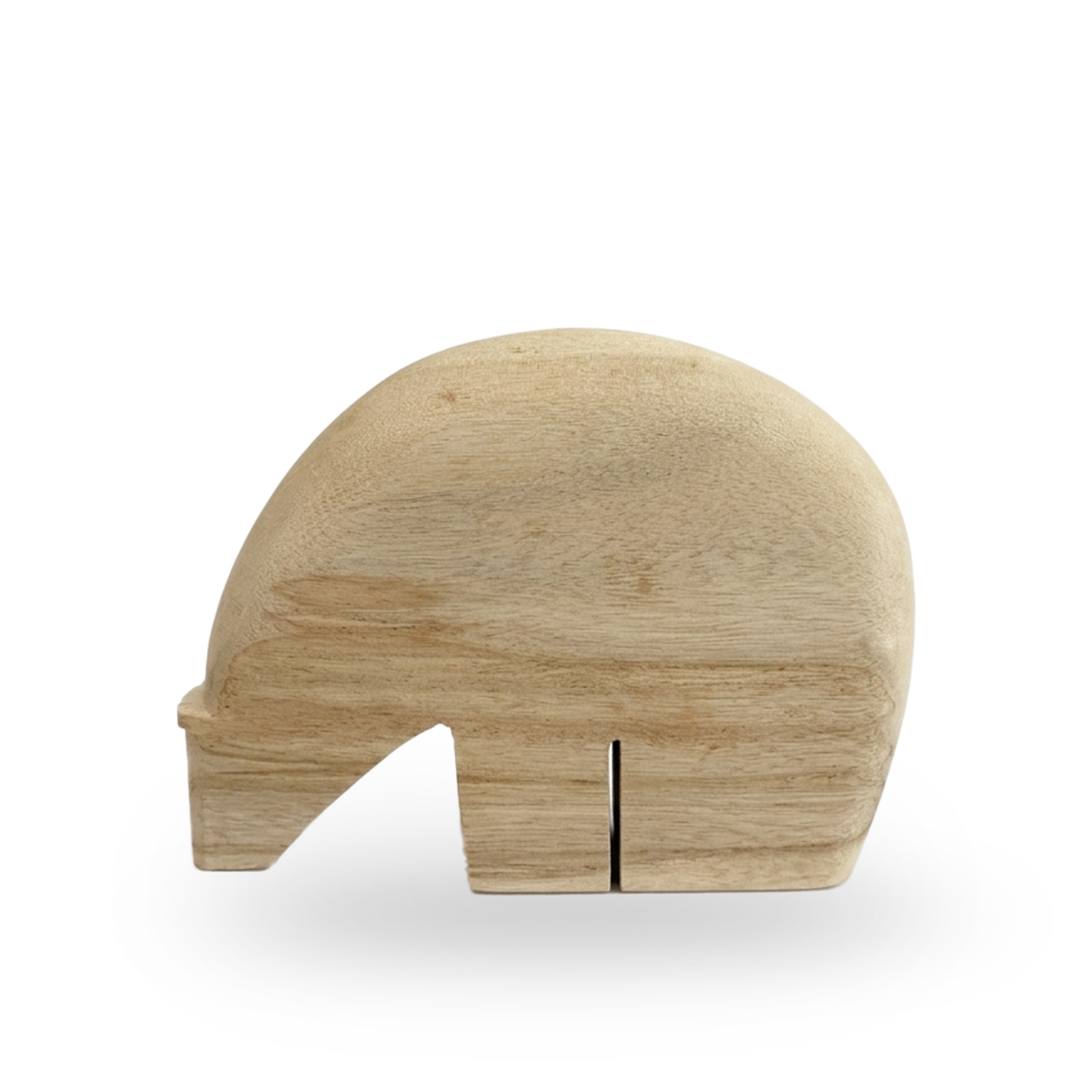 Escultura  tallada de oso 