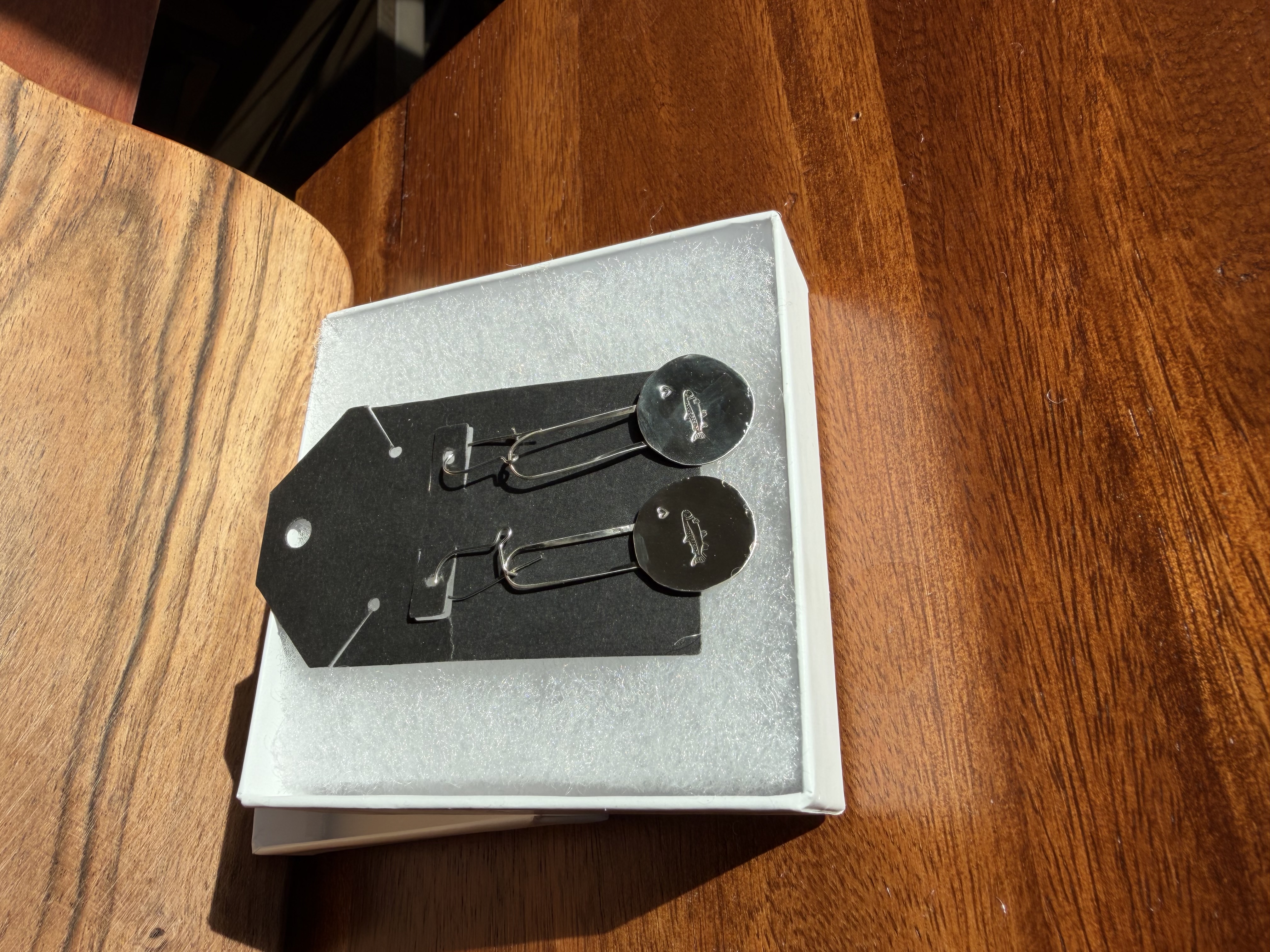 Silver Trout Dangles