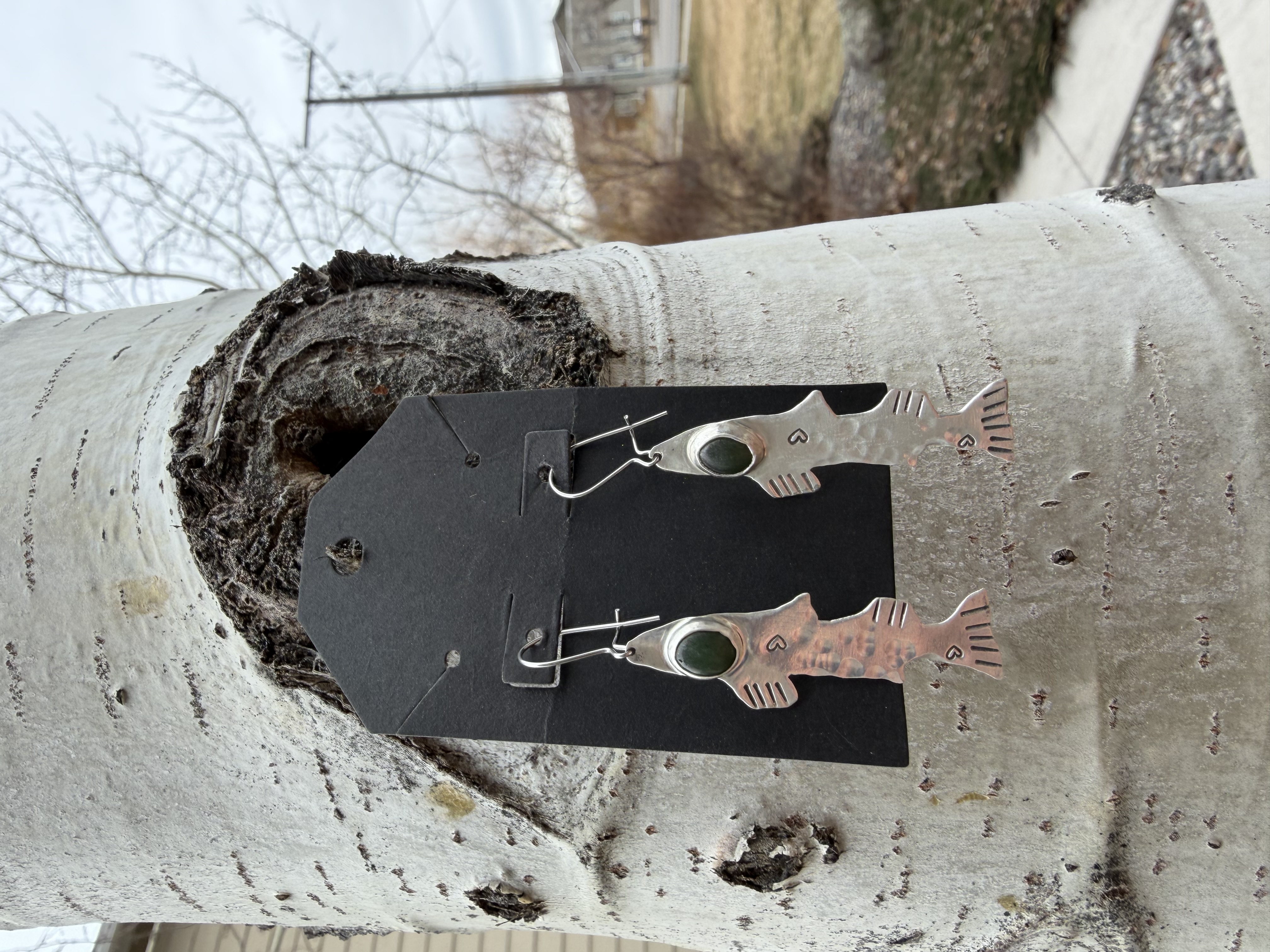 Silver Trout Dangles