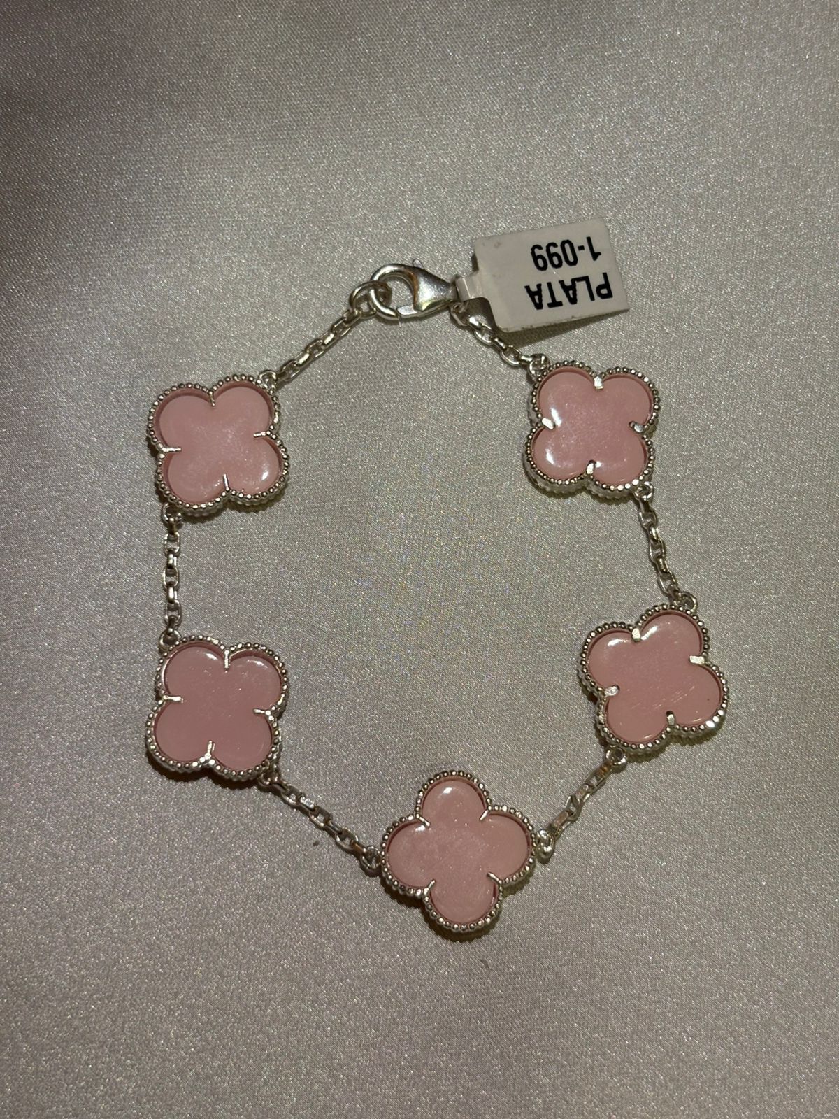 Pulsera Modelo Van Cleef & Arpels rosada