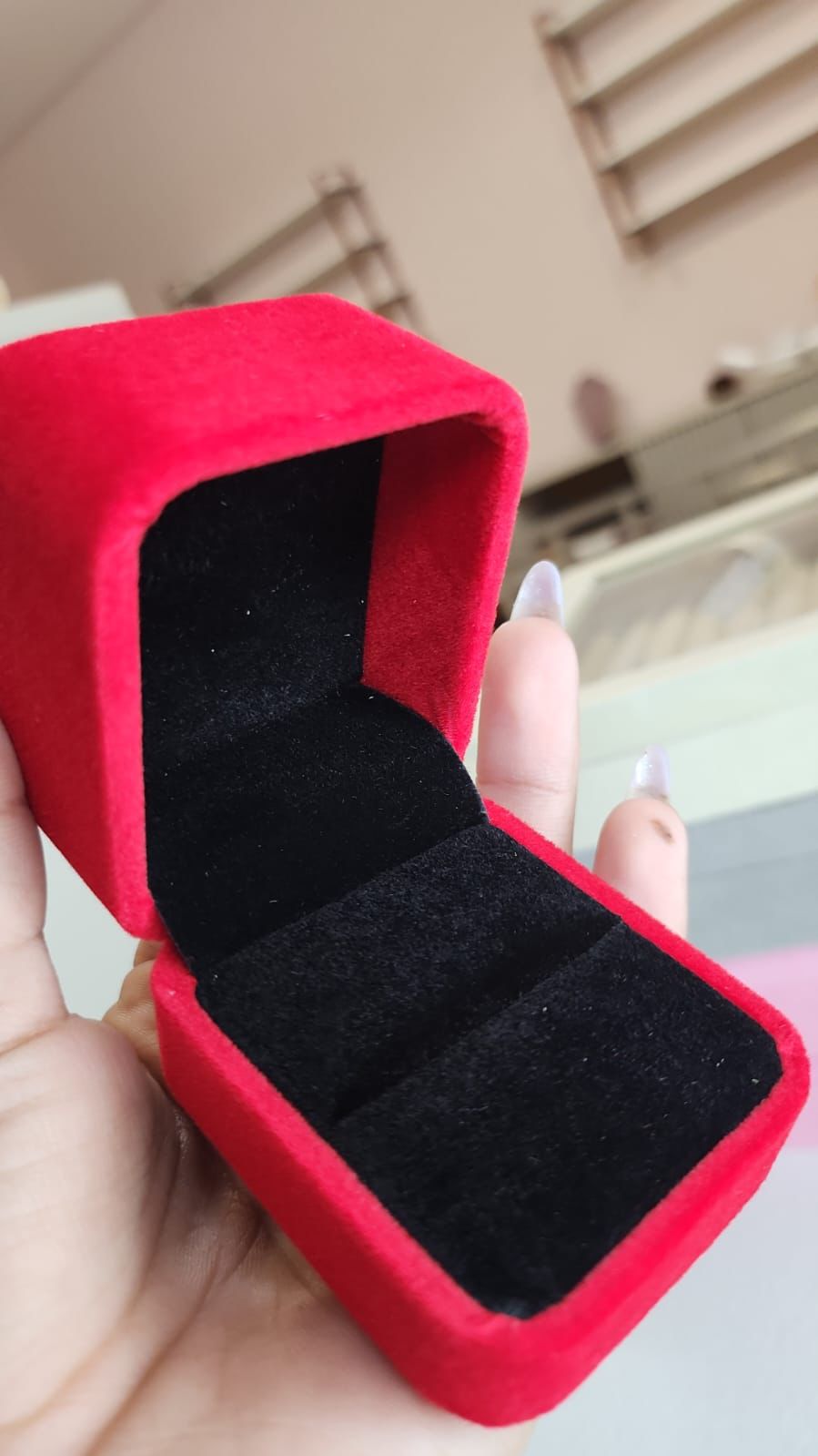 Caixinha para Anéis ou Alianças 