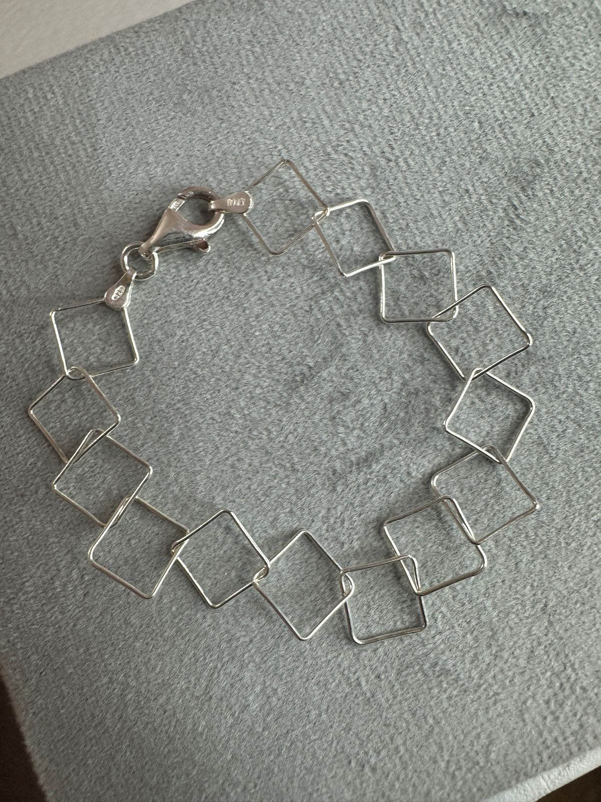 Pulseira Elo Quadrado