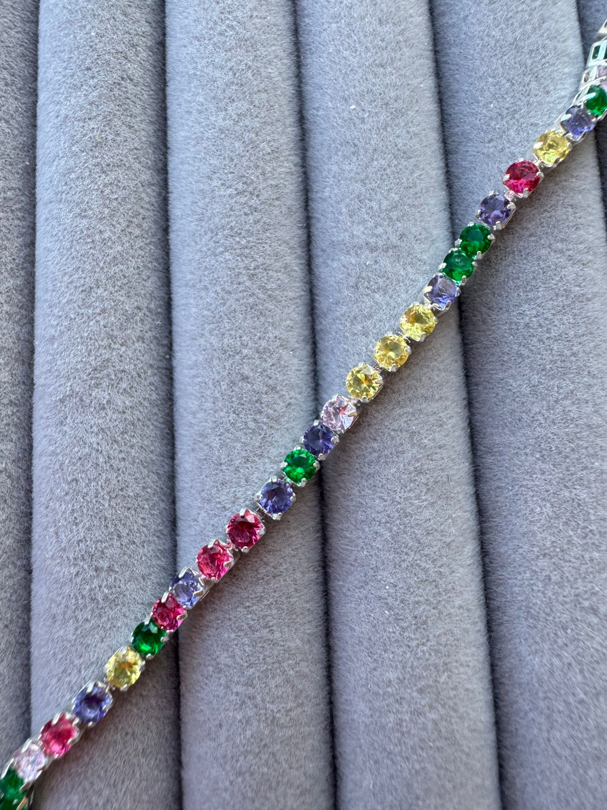 Pulseira com Riviera Colorida