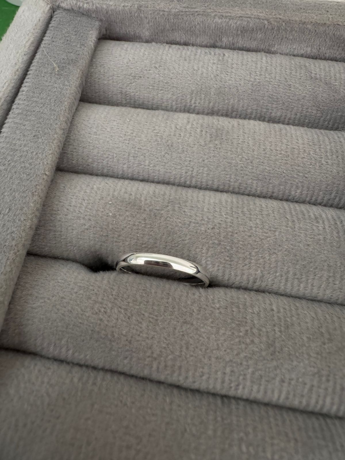 Aliança de Prata 925 Abaulada Lisa Fina 2mm