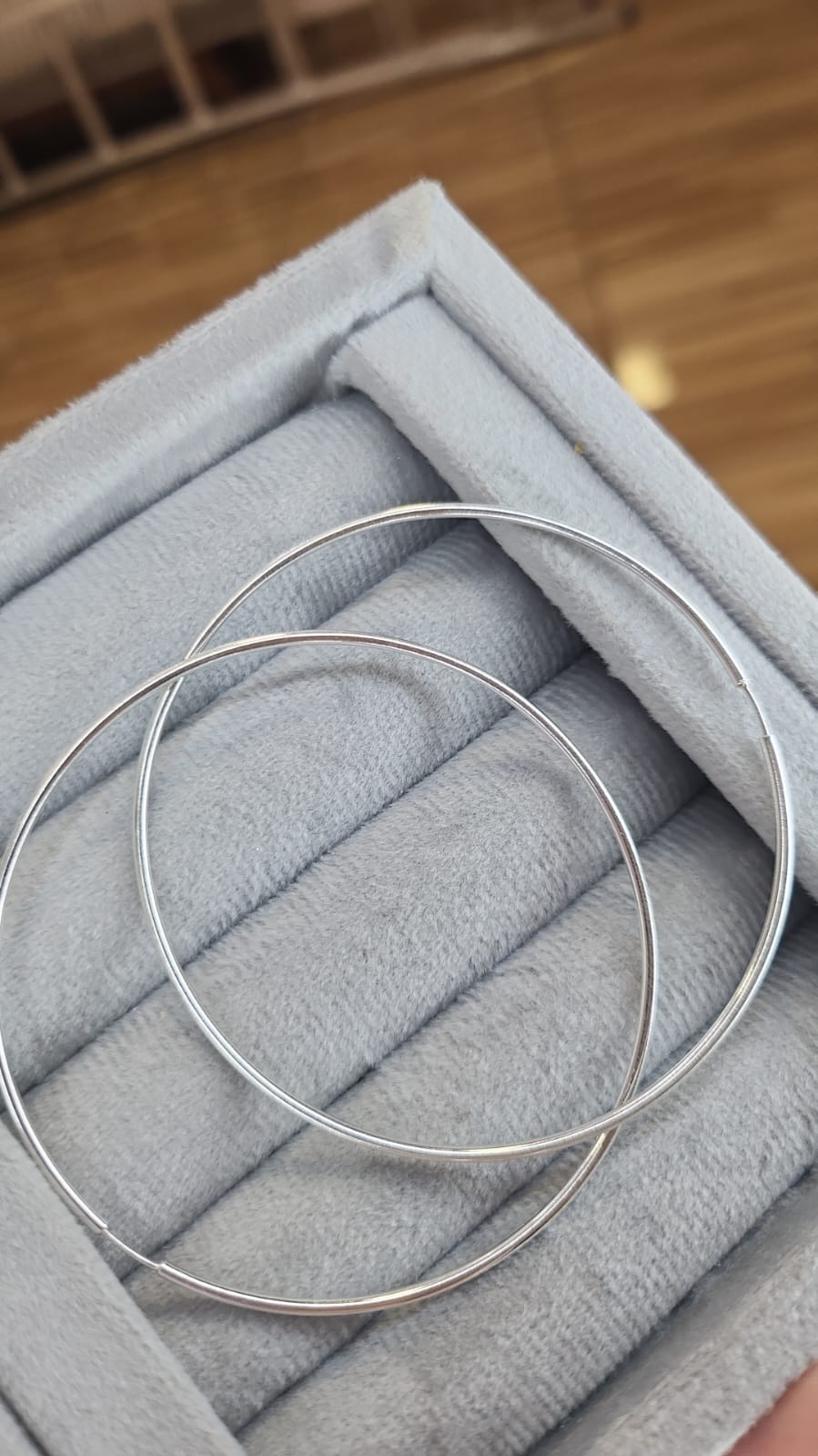 Argola Redonda Fio Quadrado