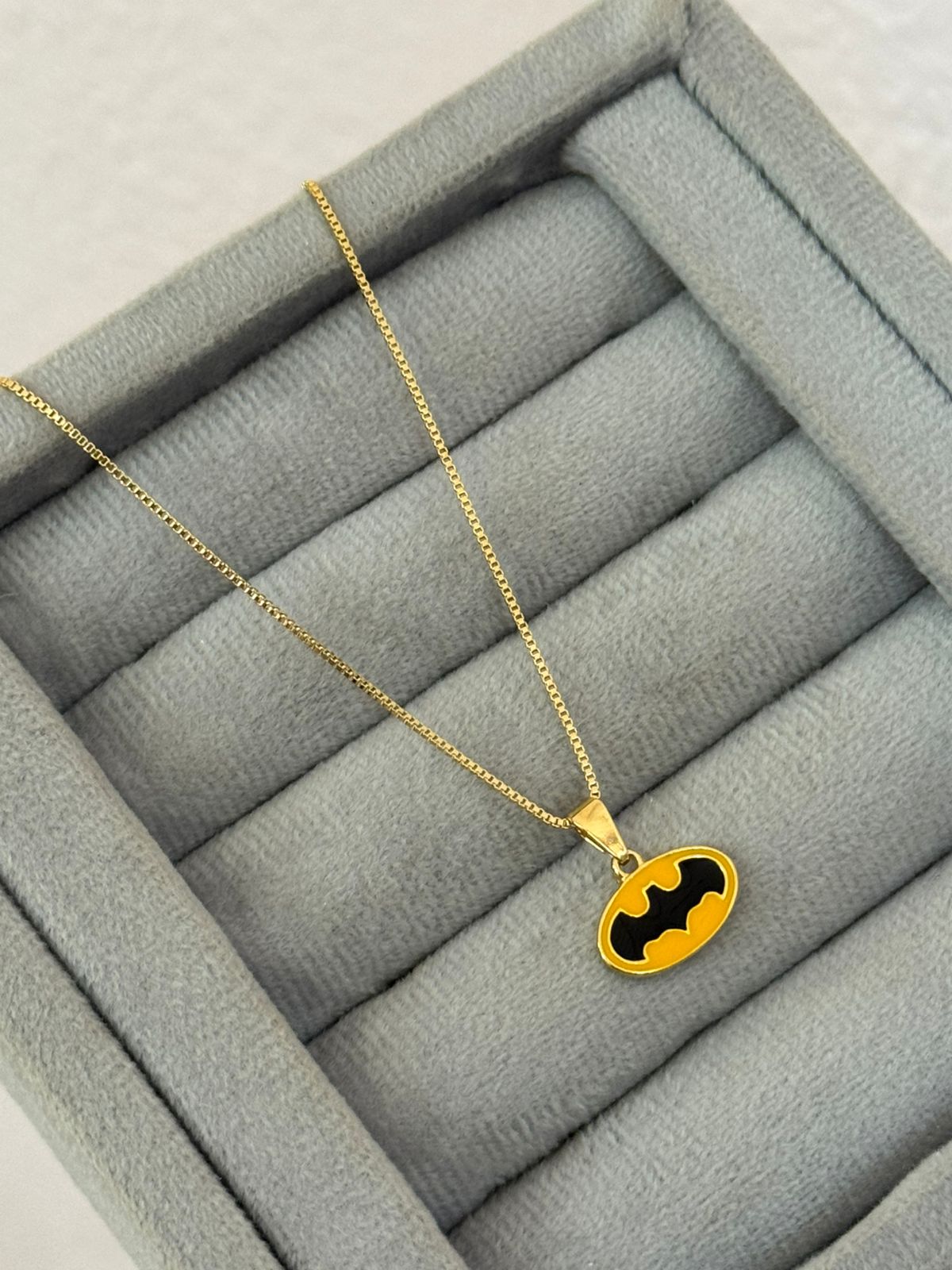 Colar Infantil Masculino Batman